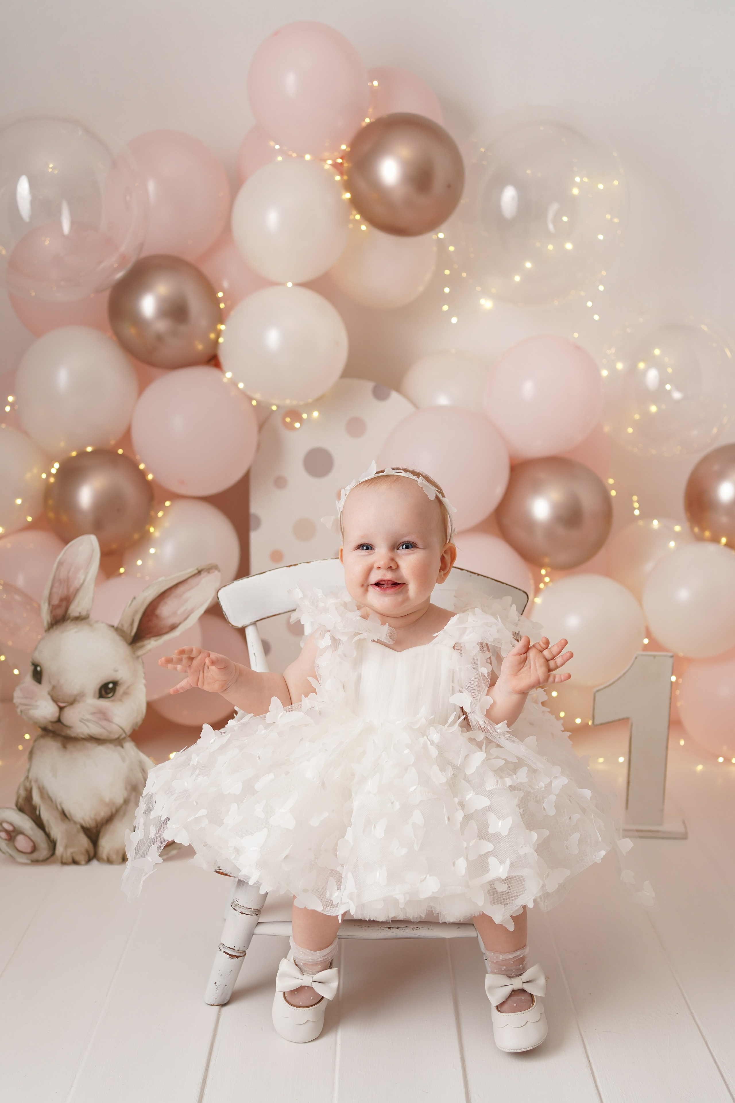 Детская фотосессия Первый год для девочек. Детский фотограф и фотограф новорожденных в Калининград Оксана Иваний