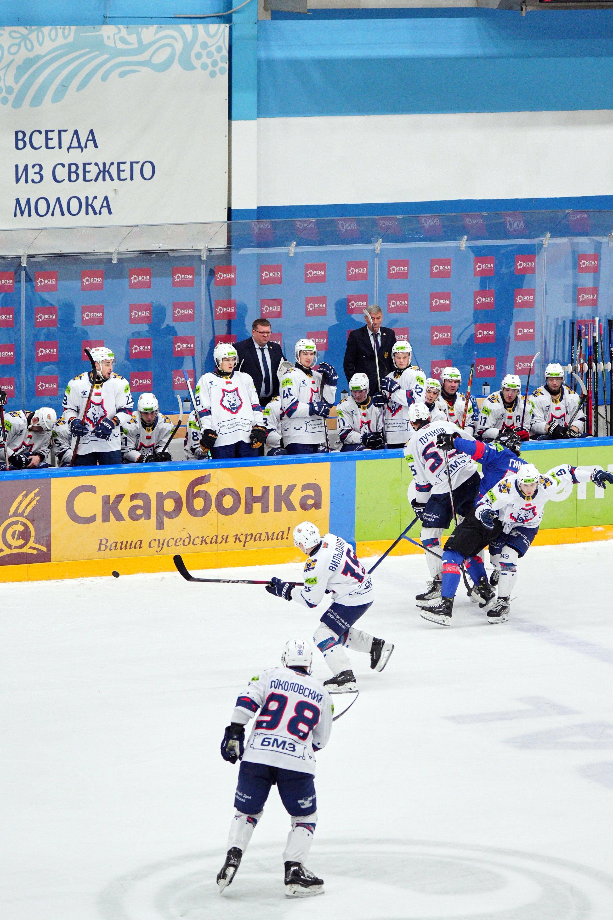 Хоккей: Брест — Металлург. EVG PROHOROV