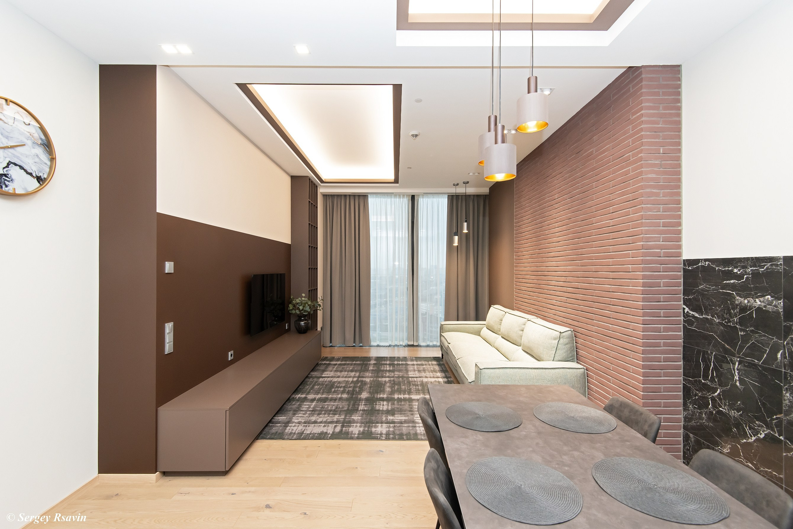 Апартаменты Москва-Сити. Фотограф в Москве Сергей Рсавин