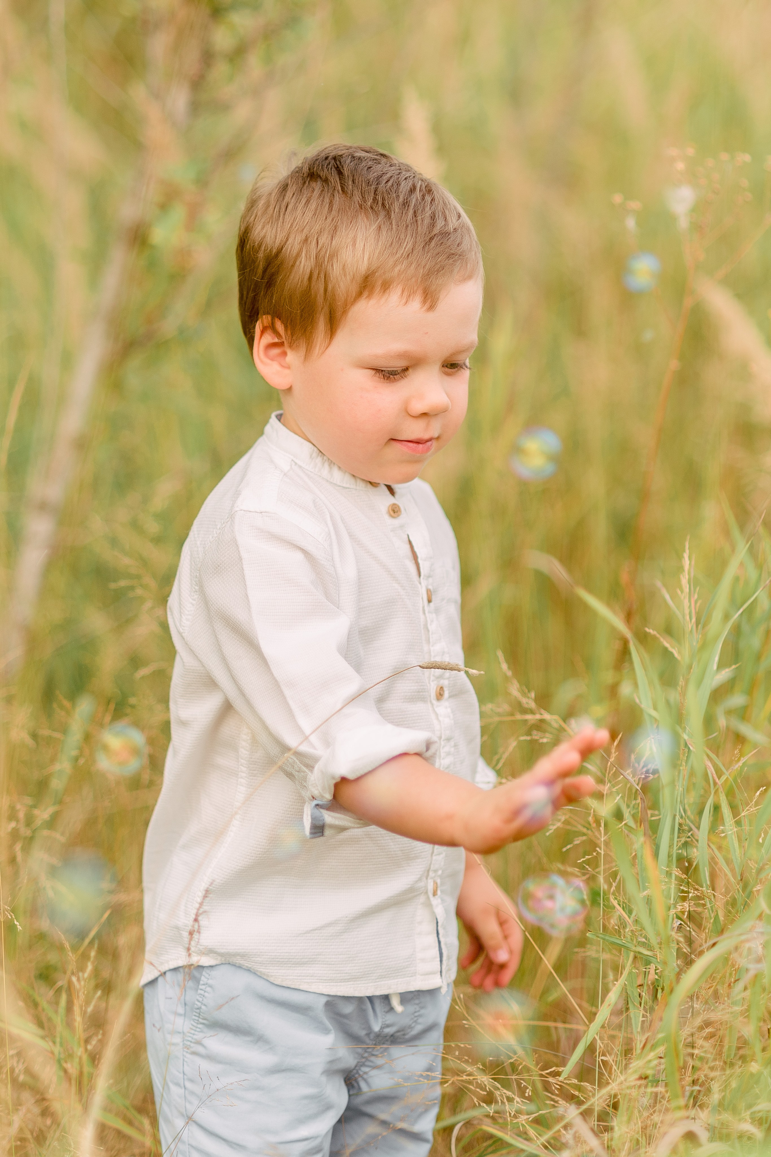 В поле. Фотограф Юлия Попова