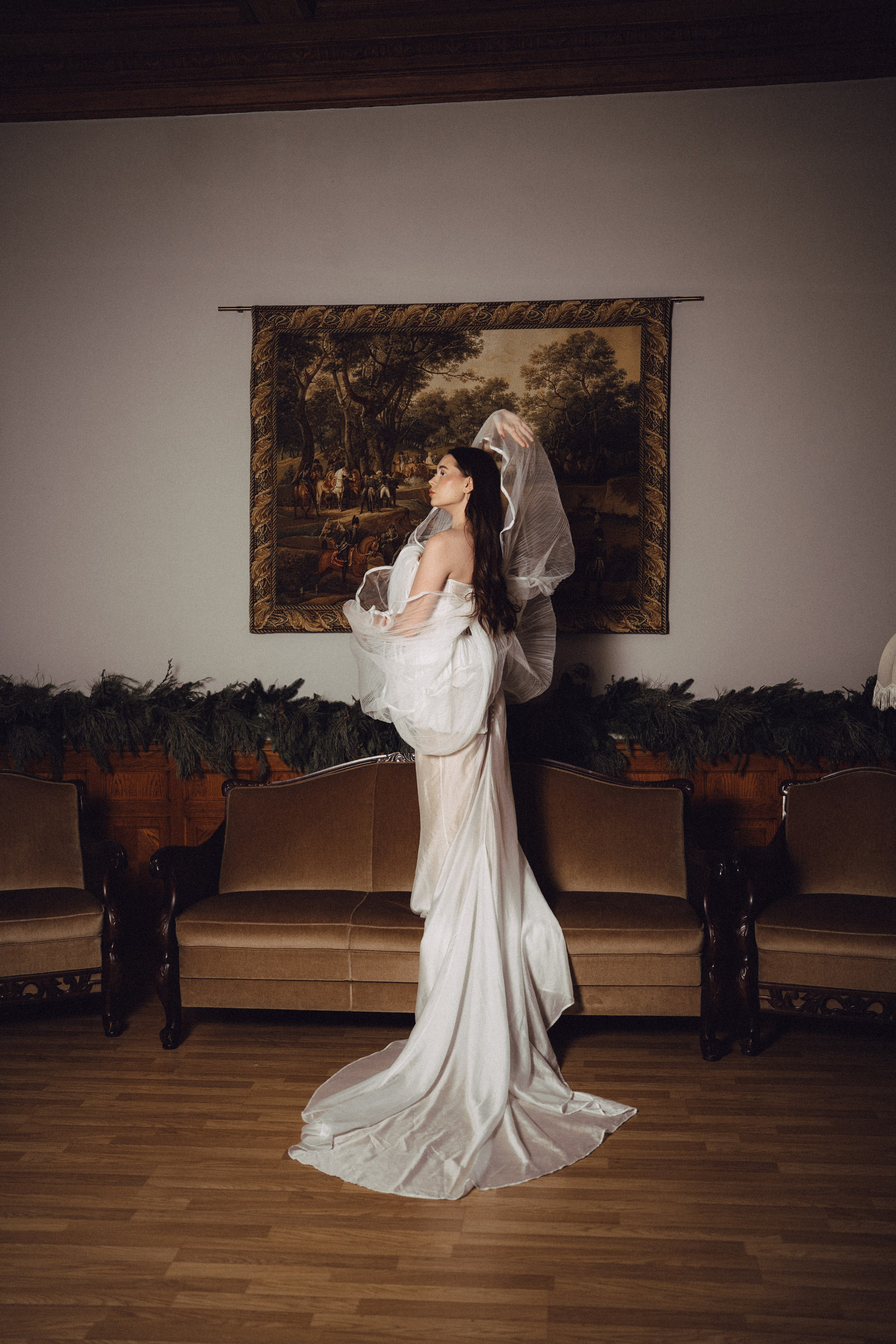 ФОТОСЕССИЯ В ВИНТАЖНОМ СТИЛЕ К НОВОМУ ГОДУ ДЛЯ ДЕВУШКИ. Профессиональный фотограф, Санкт-Петербург — Виктория Богомолова