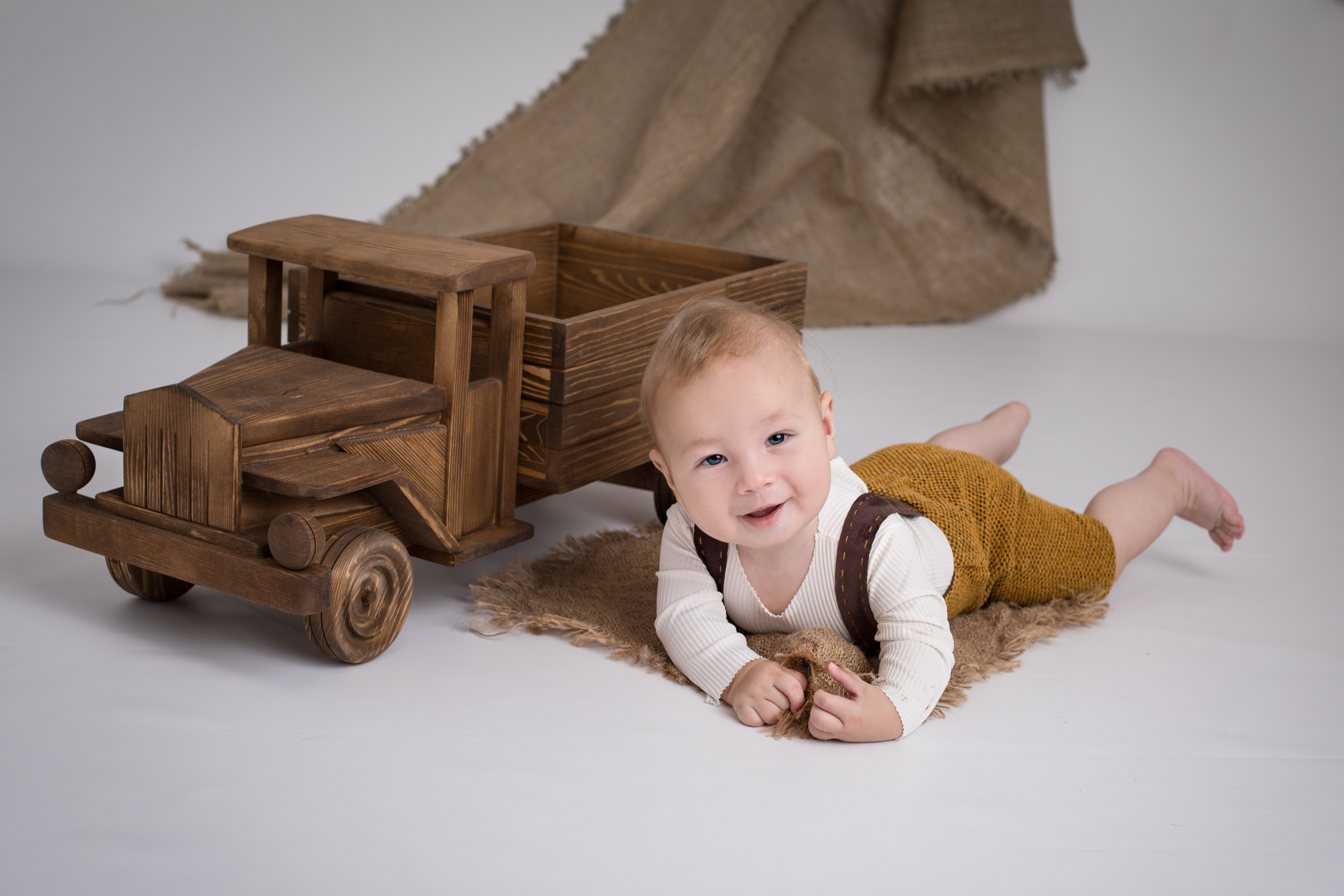 Тимур 5 месяцев. Таня Пономарева — детский фотограф в Воронеже