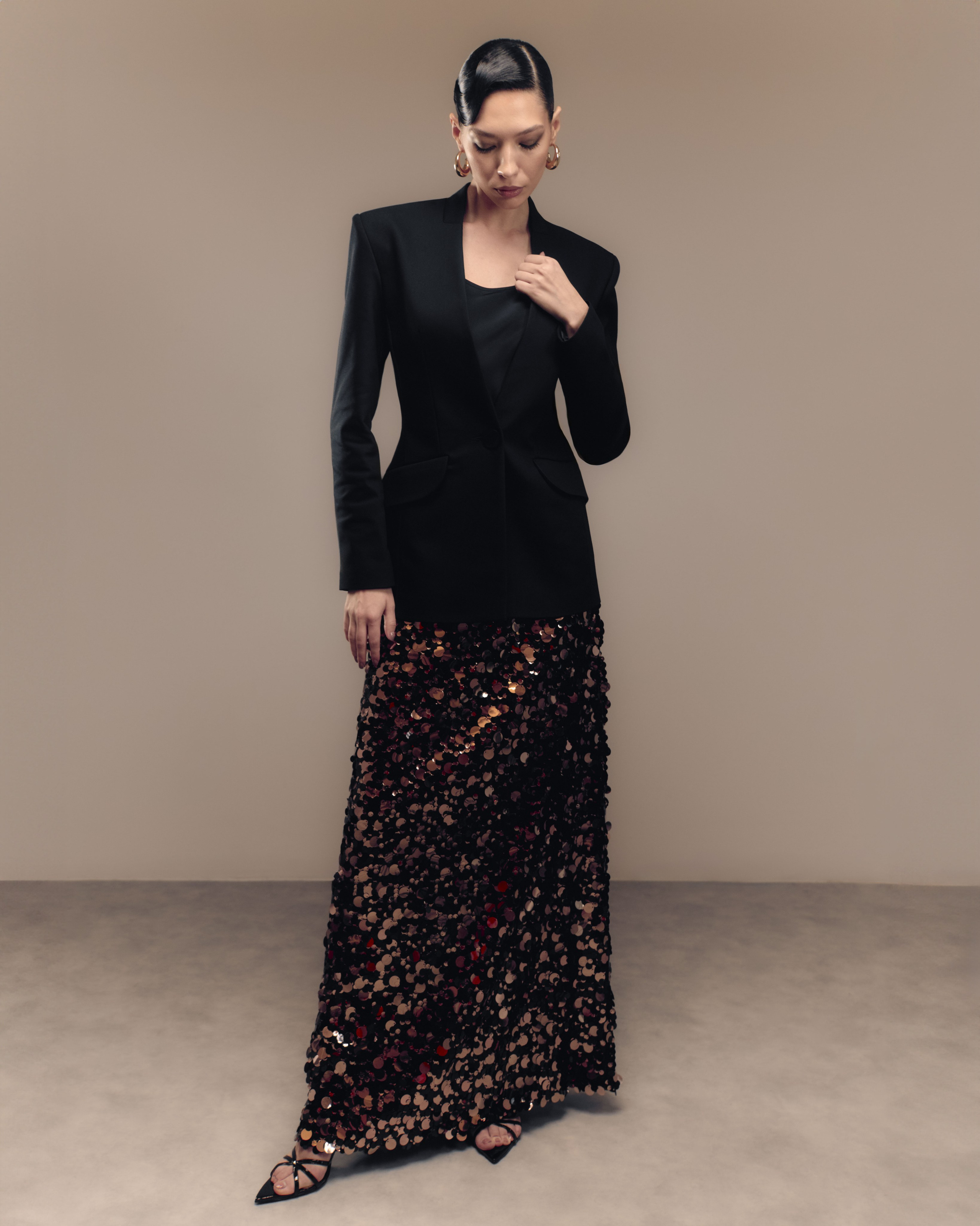 Стилизация новогодней коллекции ESTEGO. Стилист Александра Шеремет