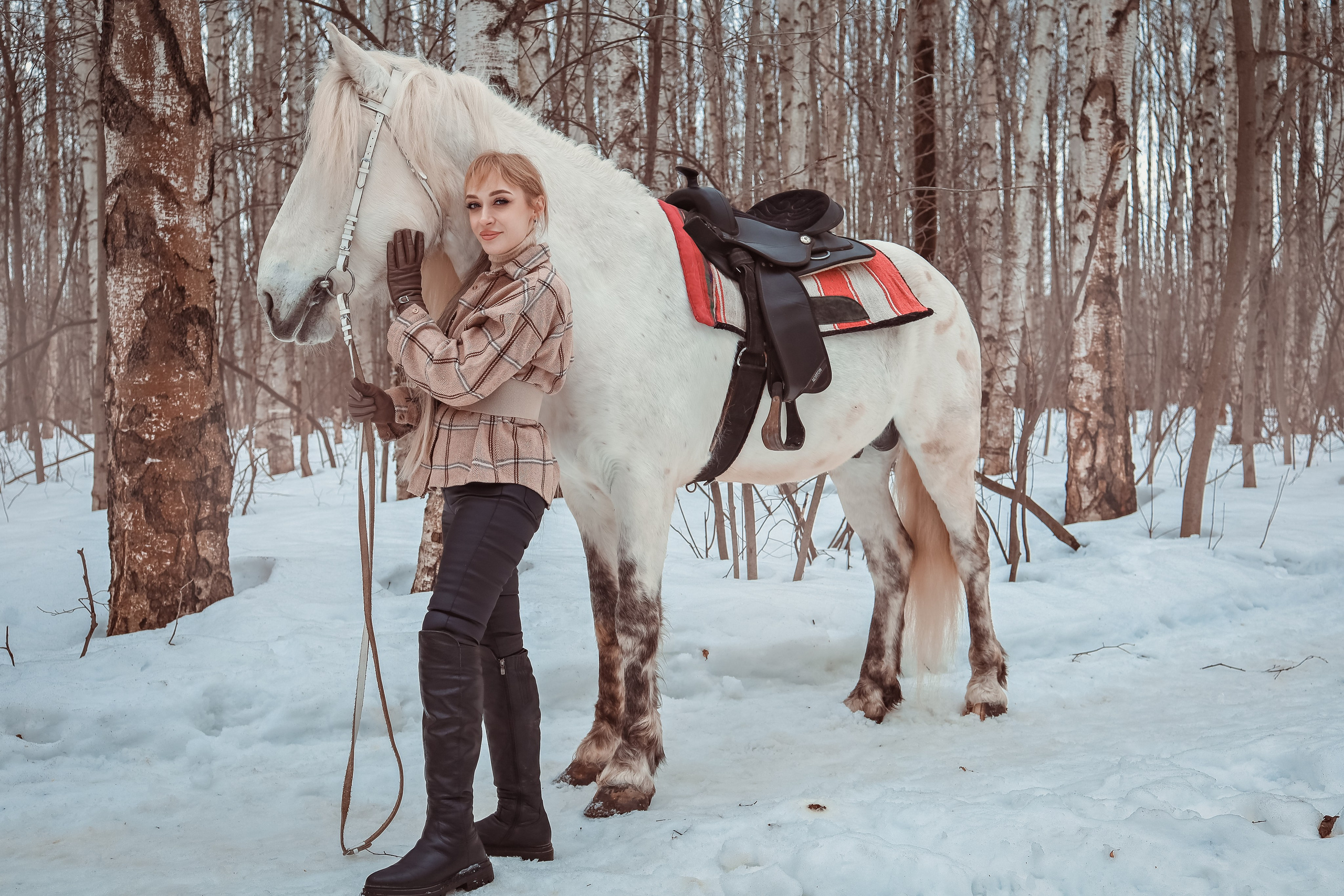 Конная прогулка с Ириной!. Фотограф Нина Пашина — Пермь