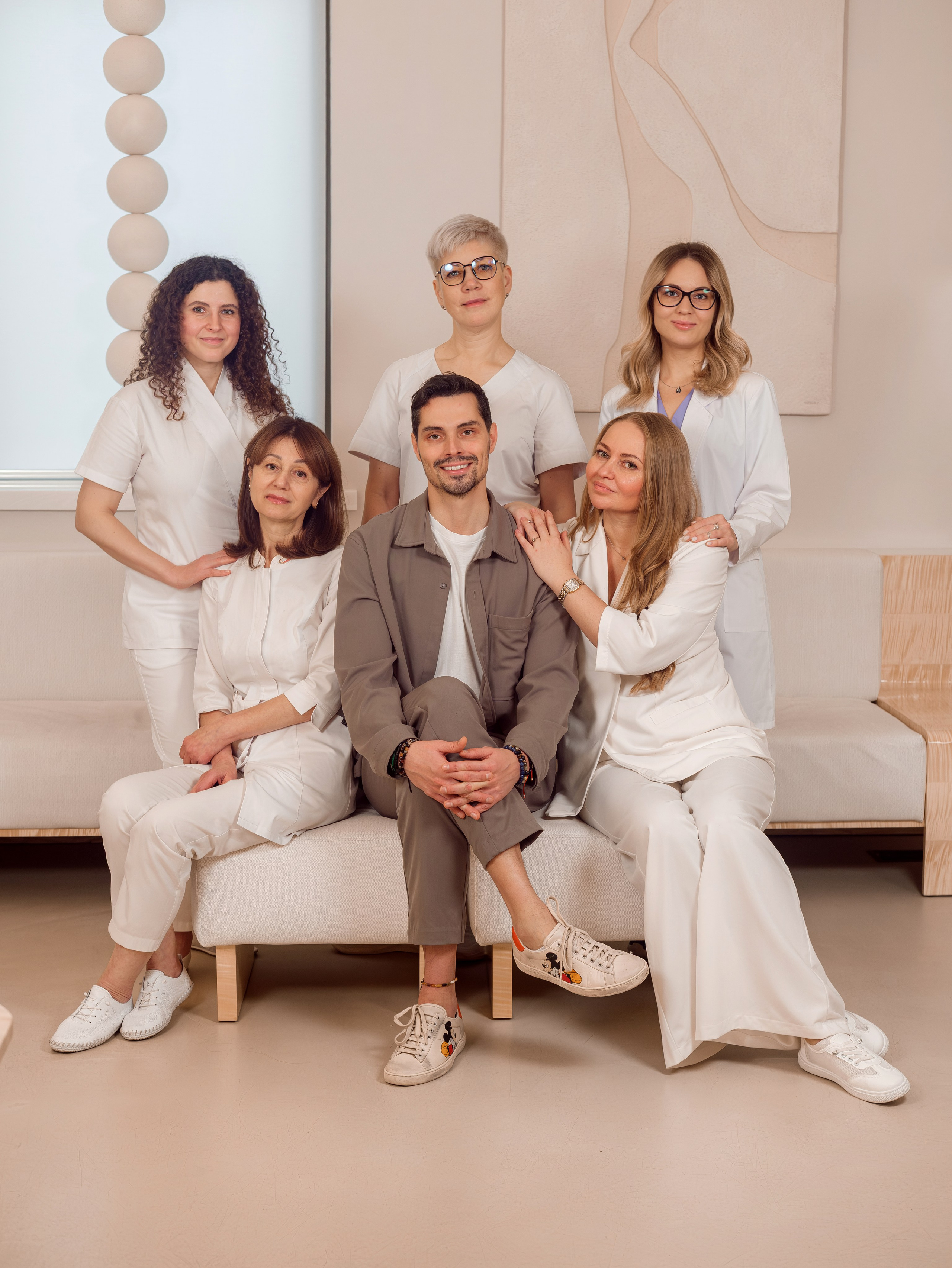 Съемка врачей клиники Генселф