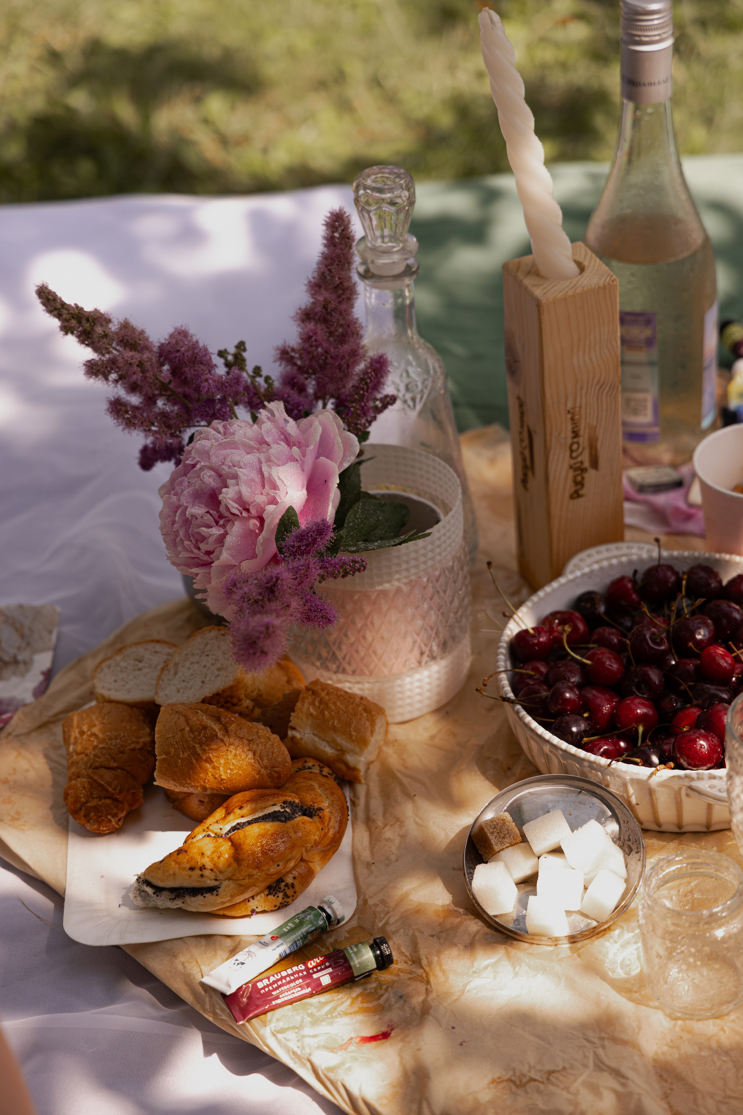 МК Пион (пикник в парке). Анастасия Ракчеева Художник