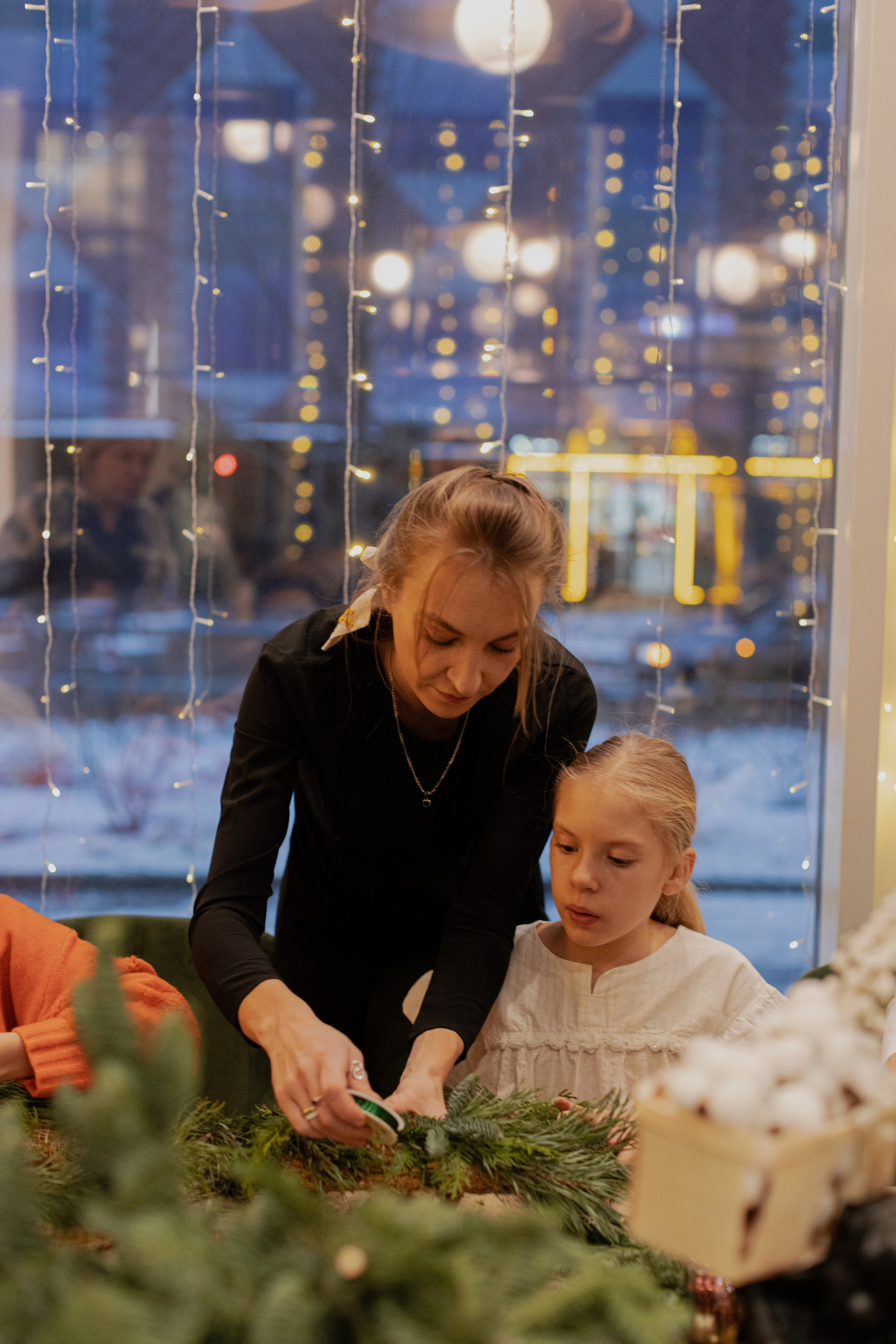 Мк Новогодний Венок. Анастасия Ракчеева Художник