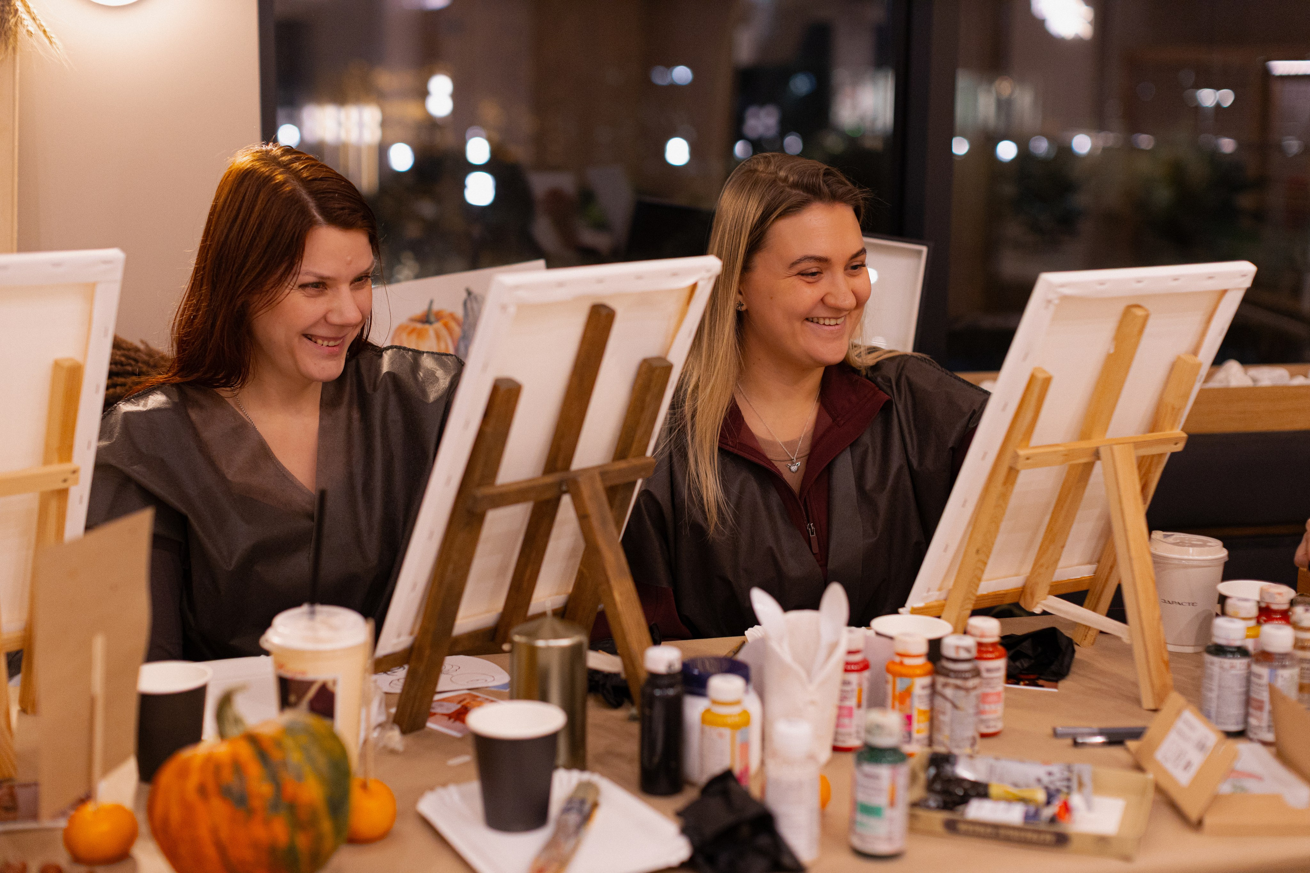 МК Тыква в кафе Здрасте. Анастасия Ракчеева Художник