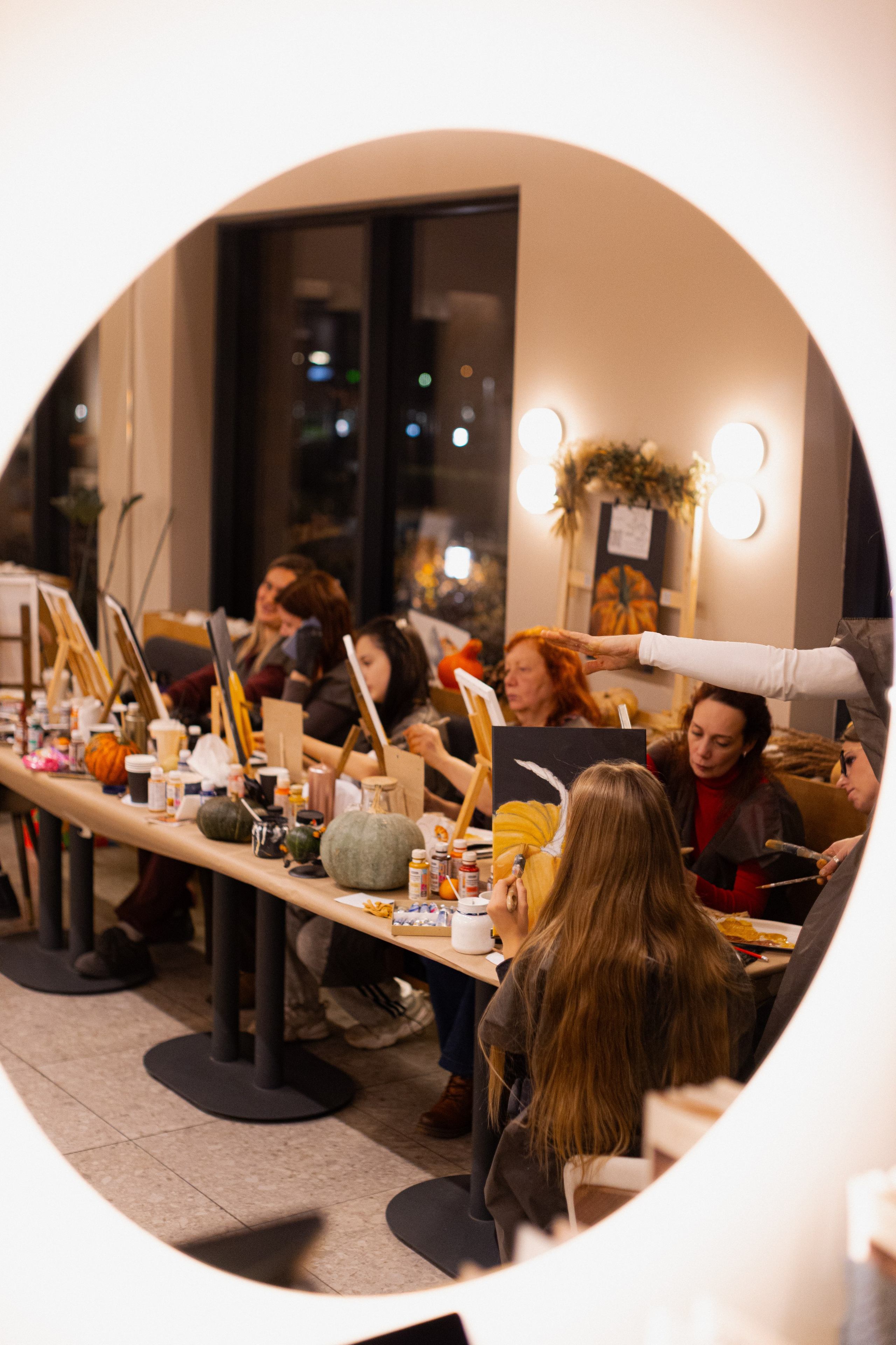 МК Тыква в кафе Здрасте. Анастасия Ракчеева Художник