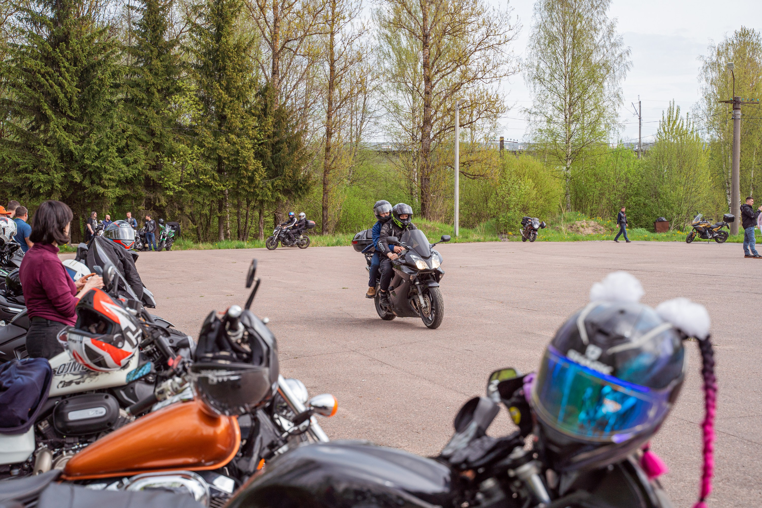Мотоциклы —репортажная фотосъемка в Санкт-Петербурге. Свадебный, семейный, портретный, репортажный фотограф в Санкт-Петербурге