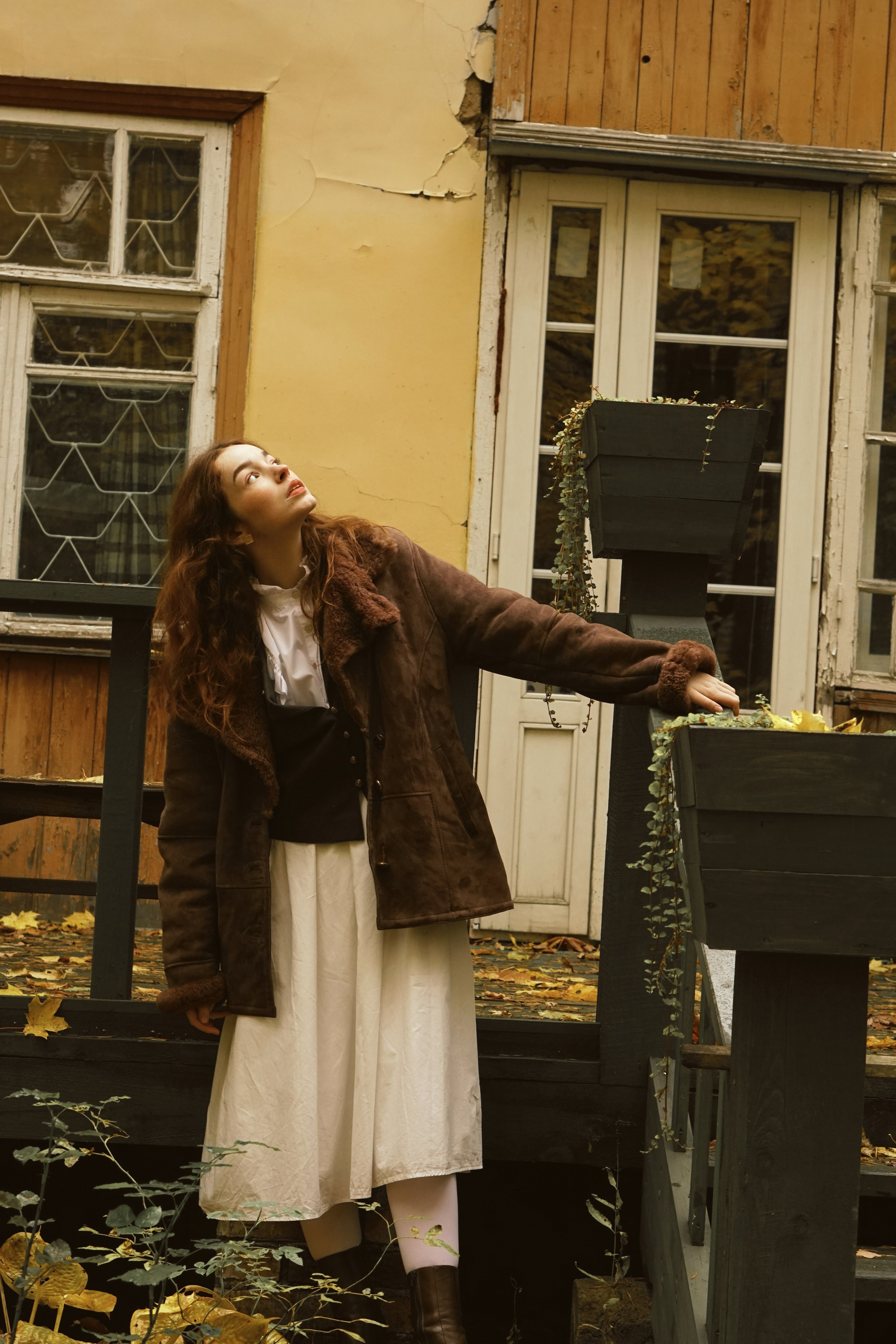 Лиза — Переделкино осеннее. Фотограф Москва — Полина Робин