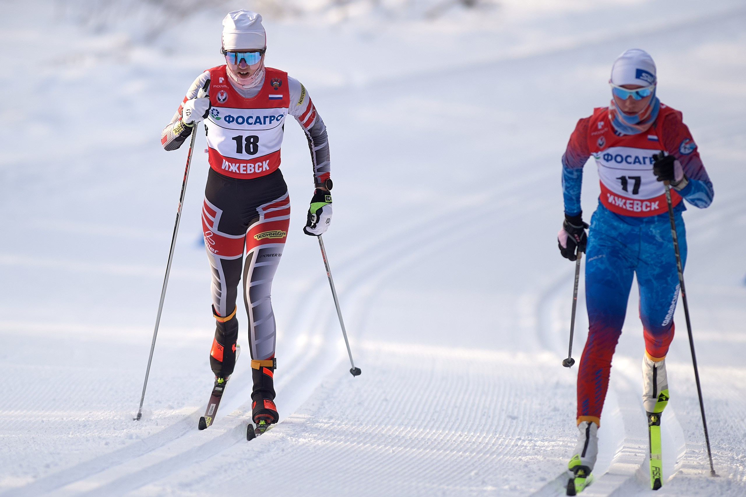 VI этап ФосАгро Кубка России по лыжным гонкам. Ижевск 25.01.2025 и 26.01.2025. Спортивный репортажный фотограф в Ижевске Сергей Мерзляков