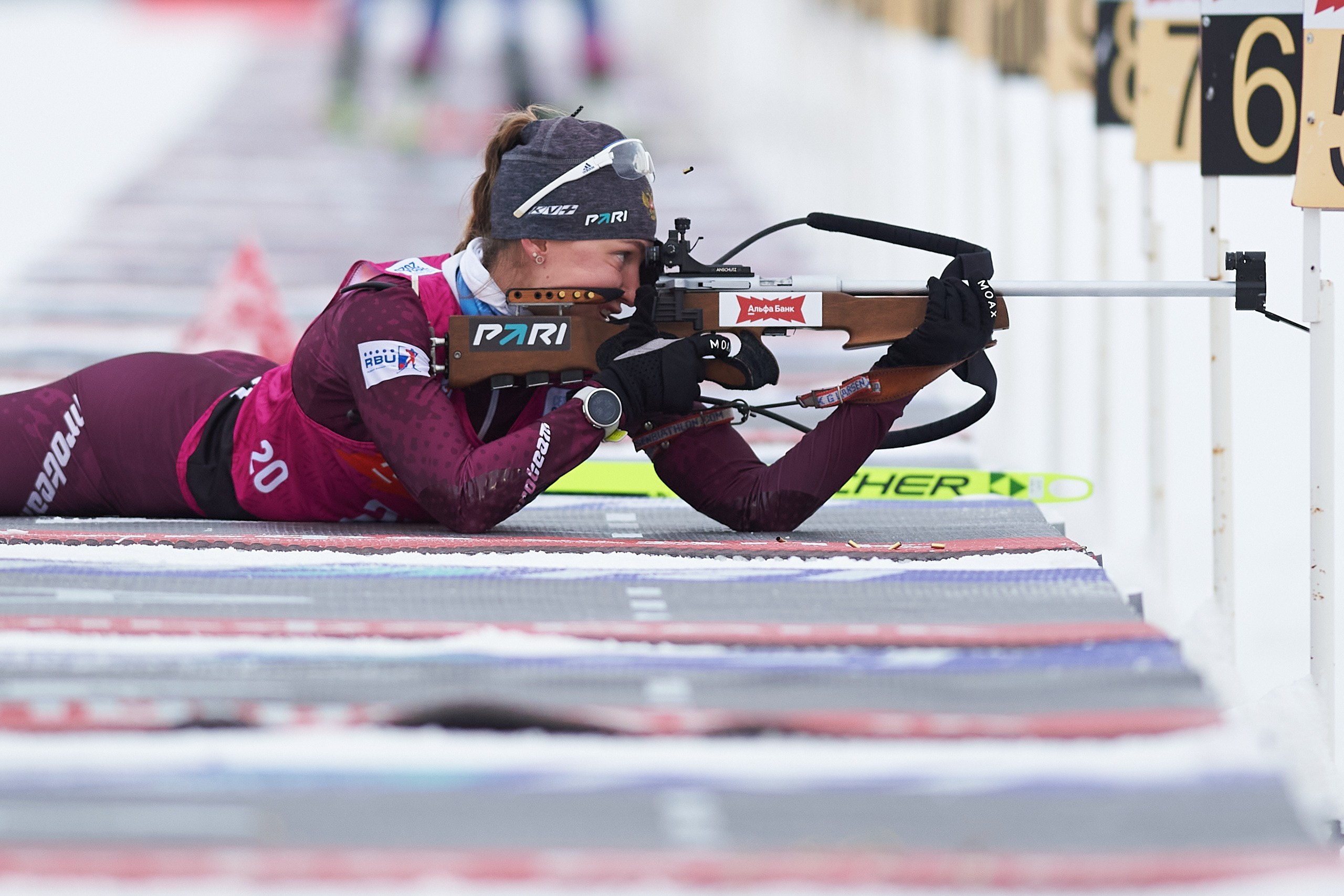 Биатлон. Чемпионат России — 2024/2025, 3-й этап, Ижевск. Ижевская винтовка. Спортивный репортажный фотограф в Ижевске Сергей Мерзляков