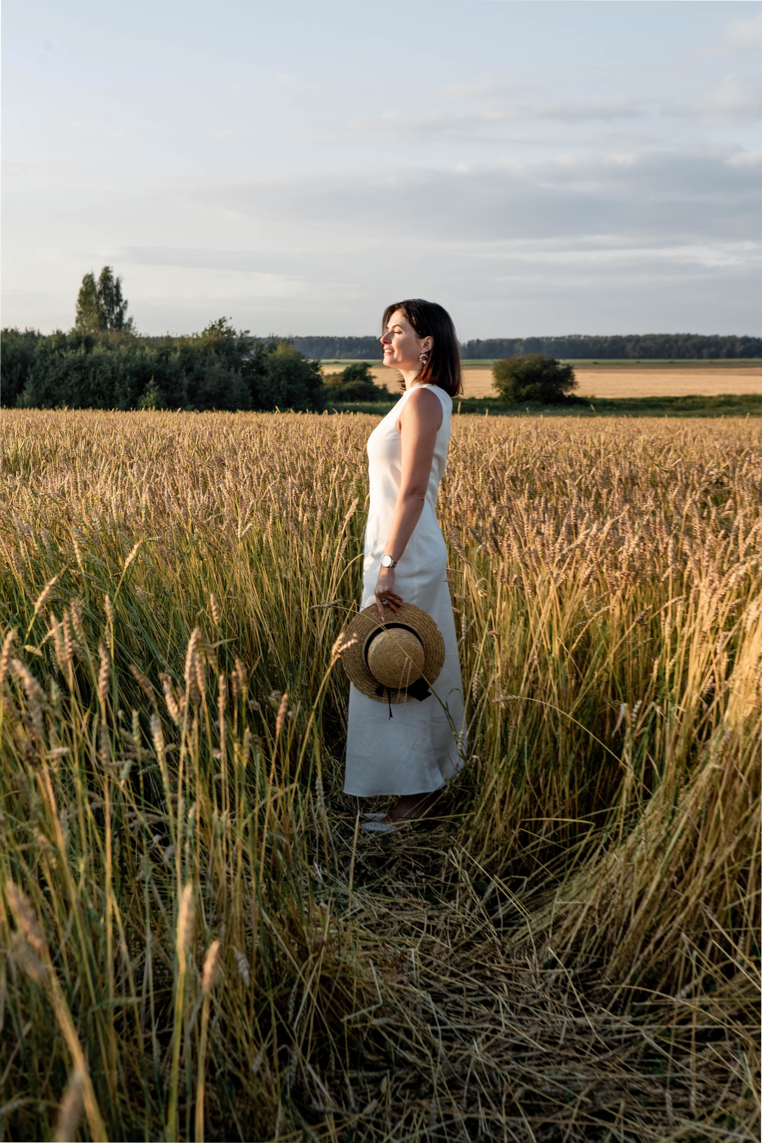 Пшеница на закате. Фотограф Екатерина Голицына
