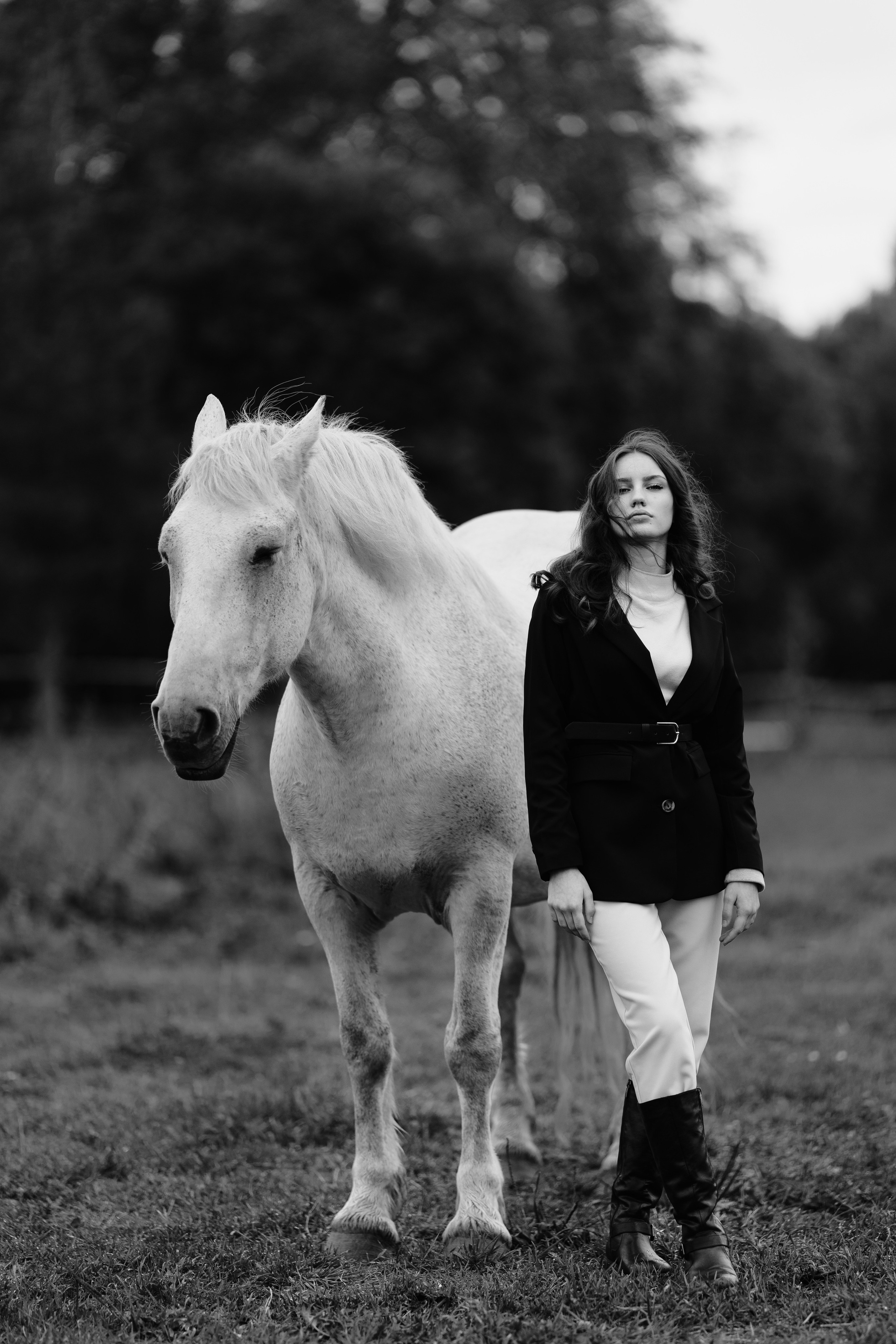 Аренда лошадей для фотосессии в Петрозаводске. Фотограф Варвара Ермоленко