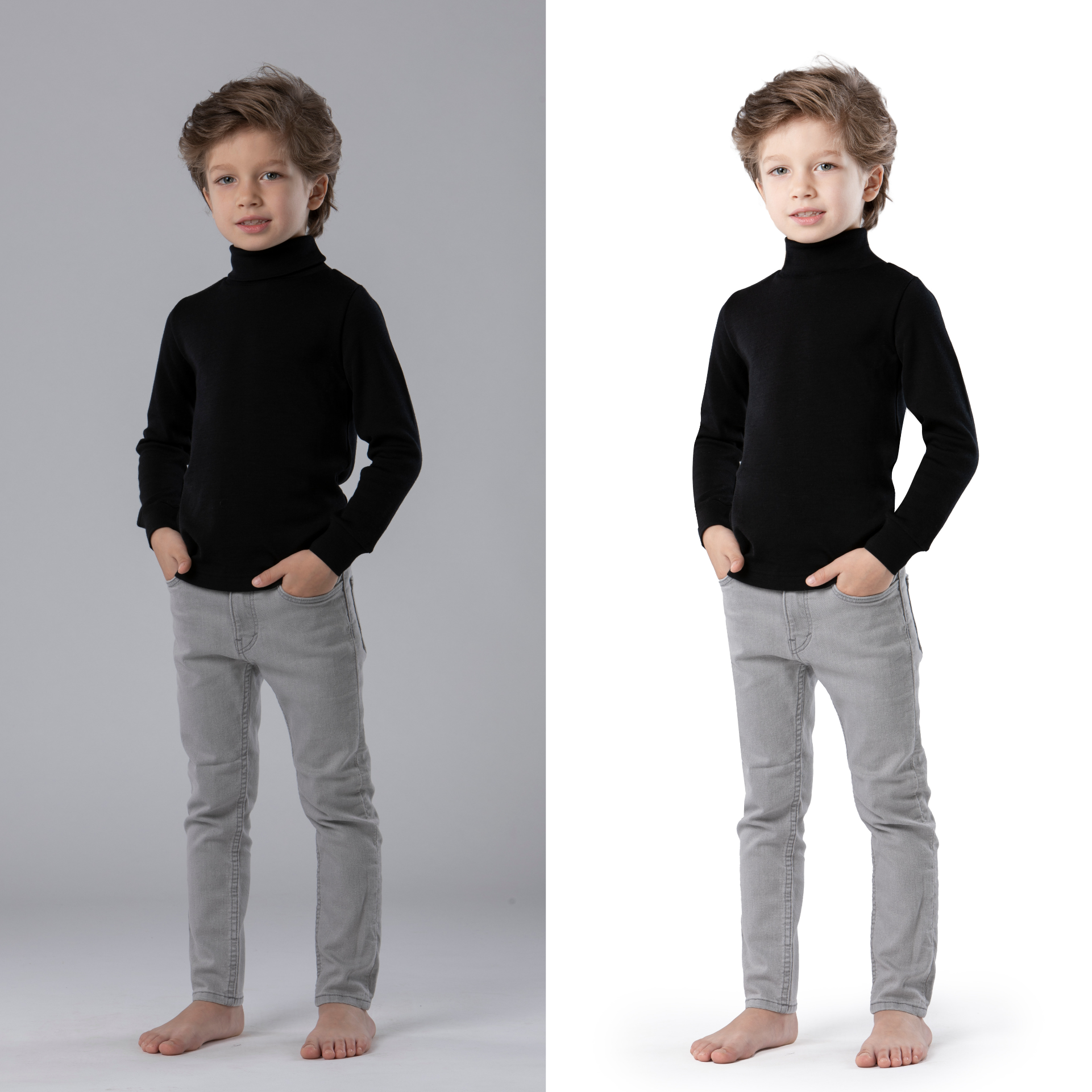 Для рекламы одежды