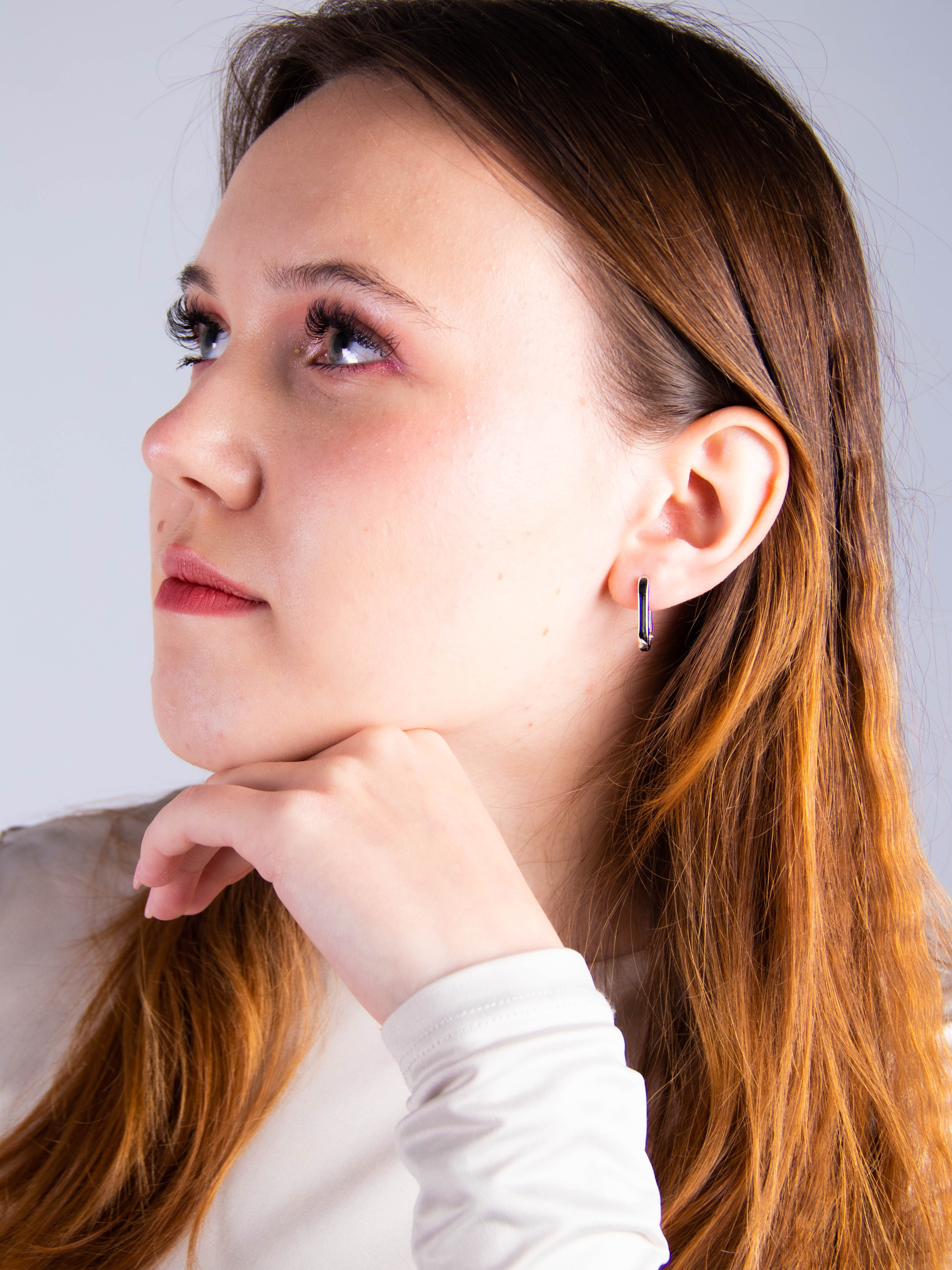 Серьги серебро. «Матрица»