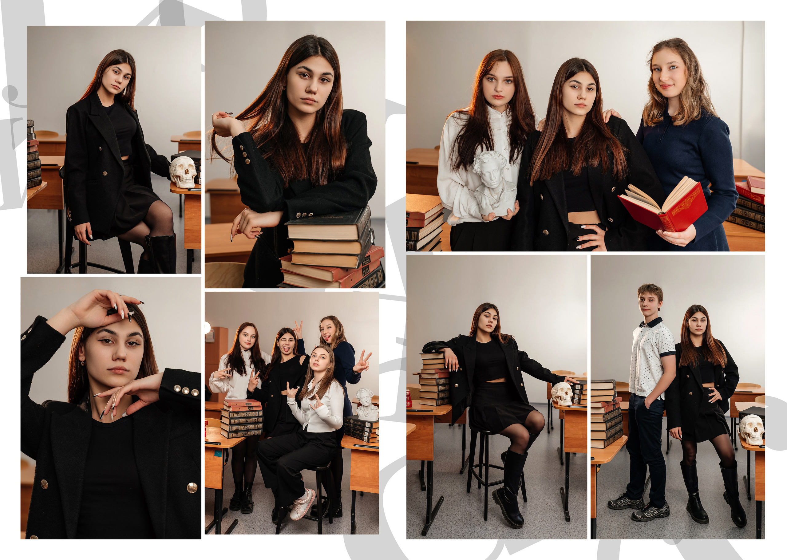 Школные альбомы Старший класс. Свадебный фотограф Елена Рякина