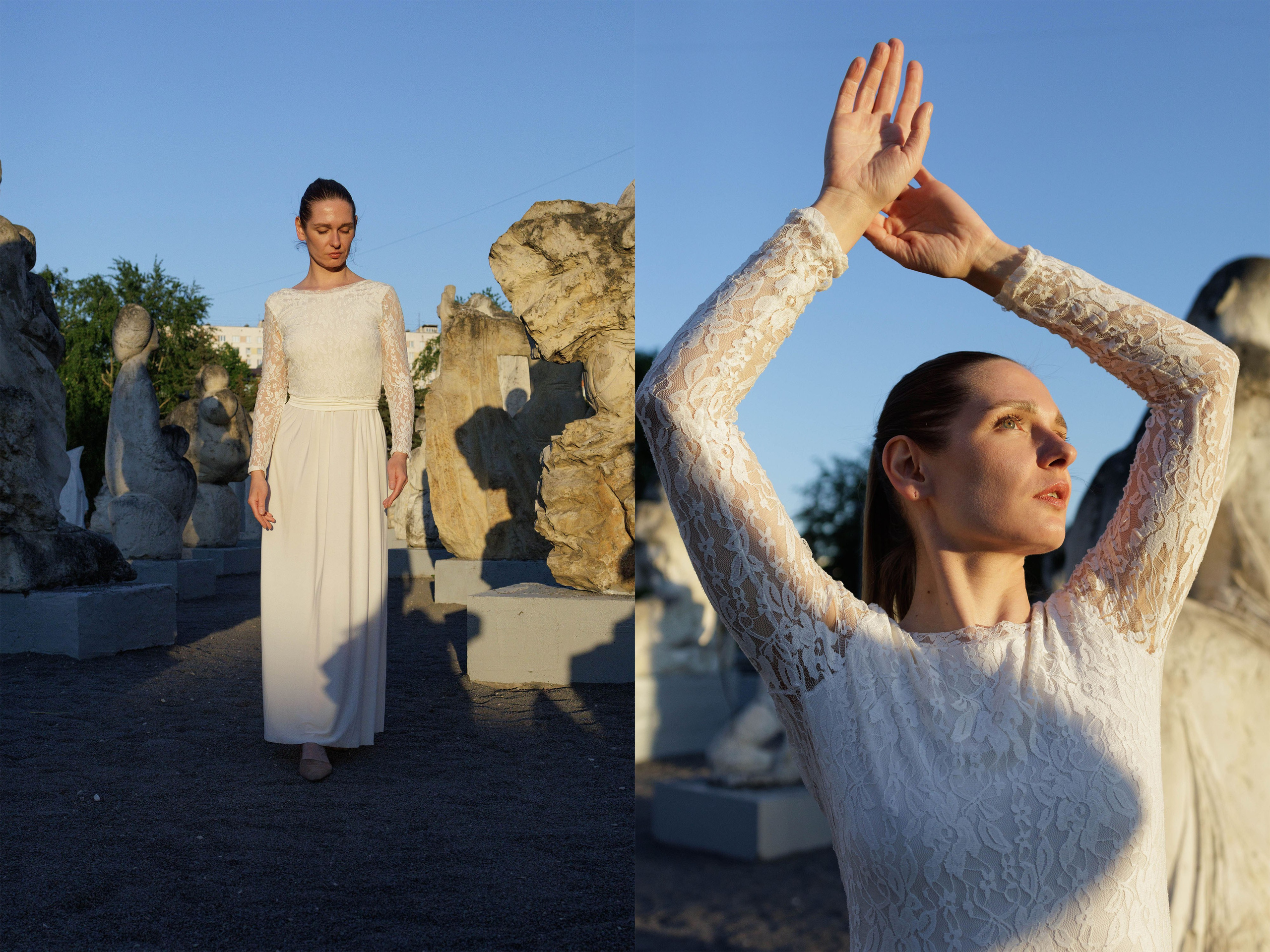 Фотосессия в парке Ольги. Женский портрет вне времени. Санкт-Петербург