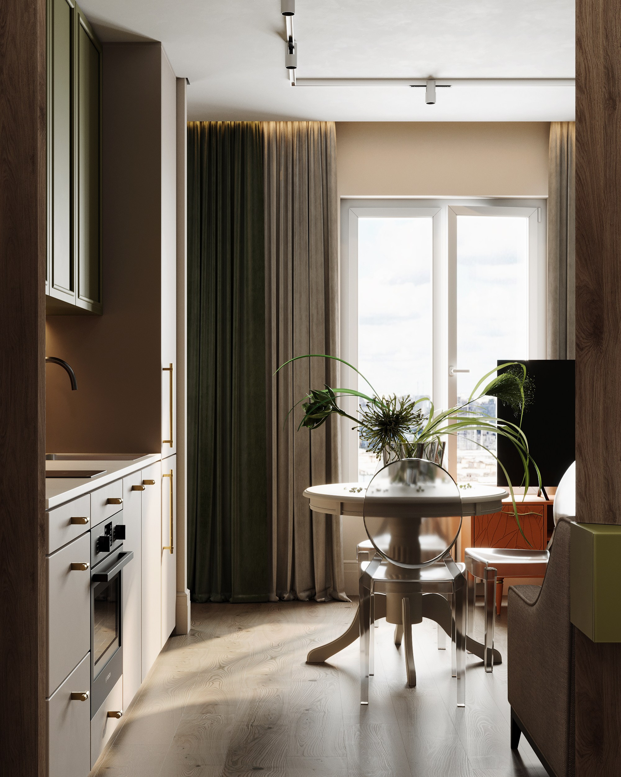 ЖК Парк апрель | Ольга Саваткина. 3D визуализатор Екатерина Минакова