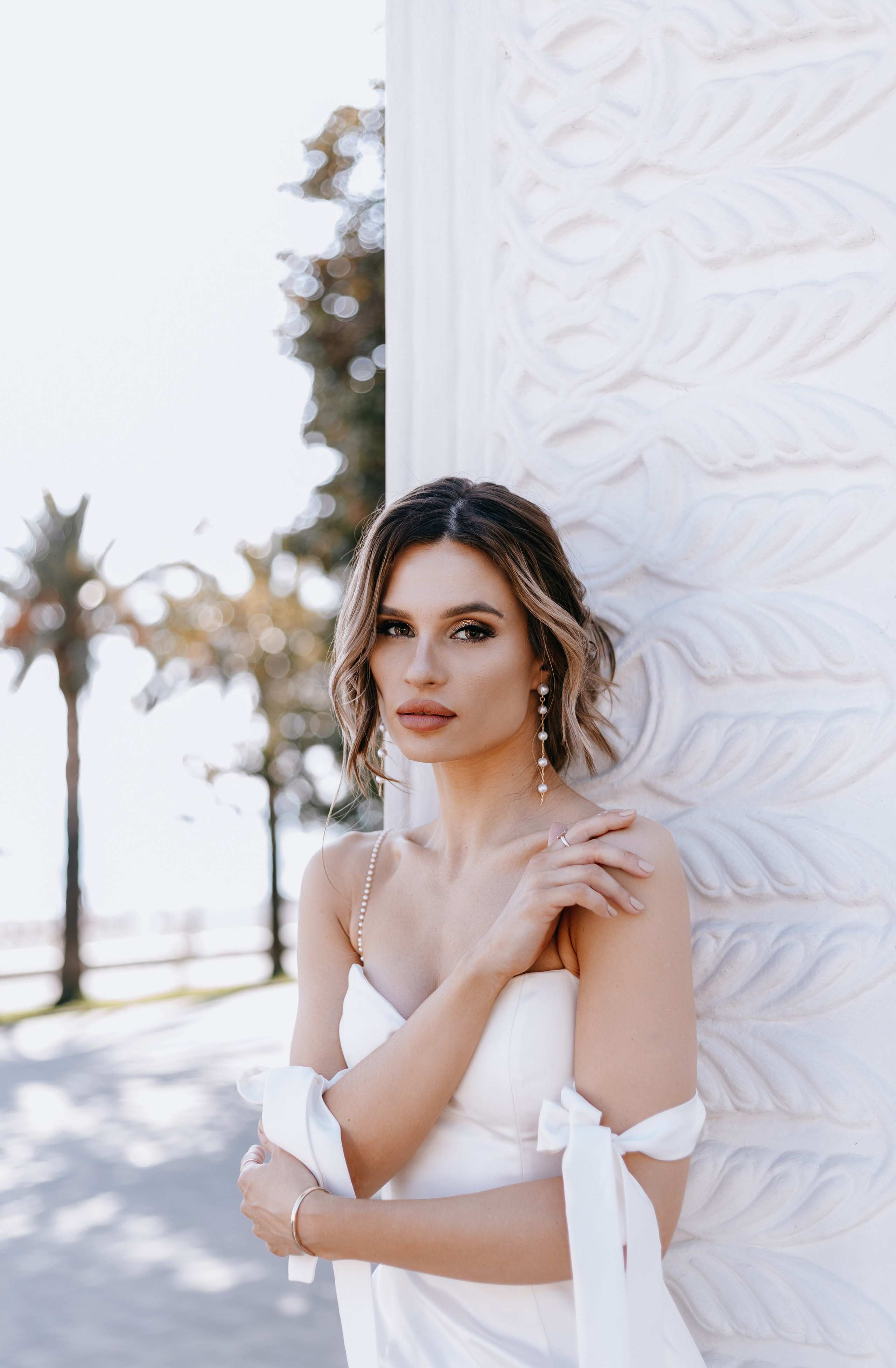 Элегантность в белом. Photographer Victoria Slavnova