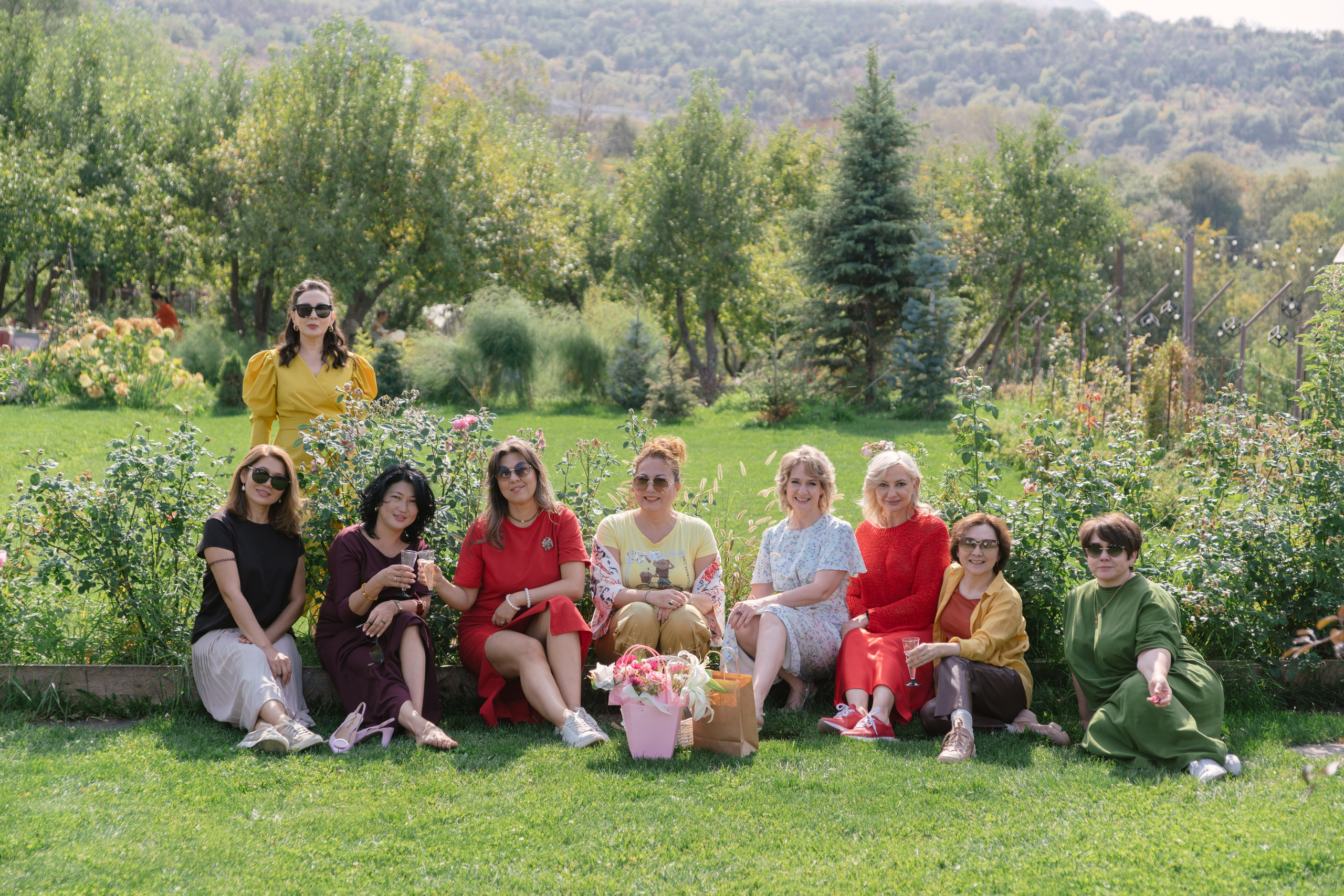 День Рождения в Daisy Flowers. Профессиональная съемка в Алматы