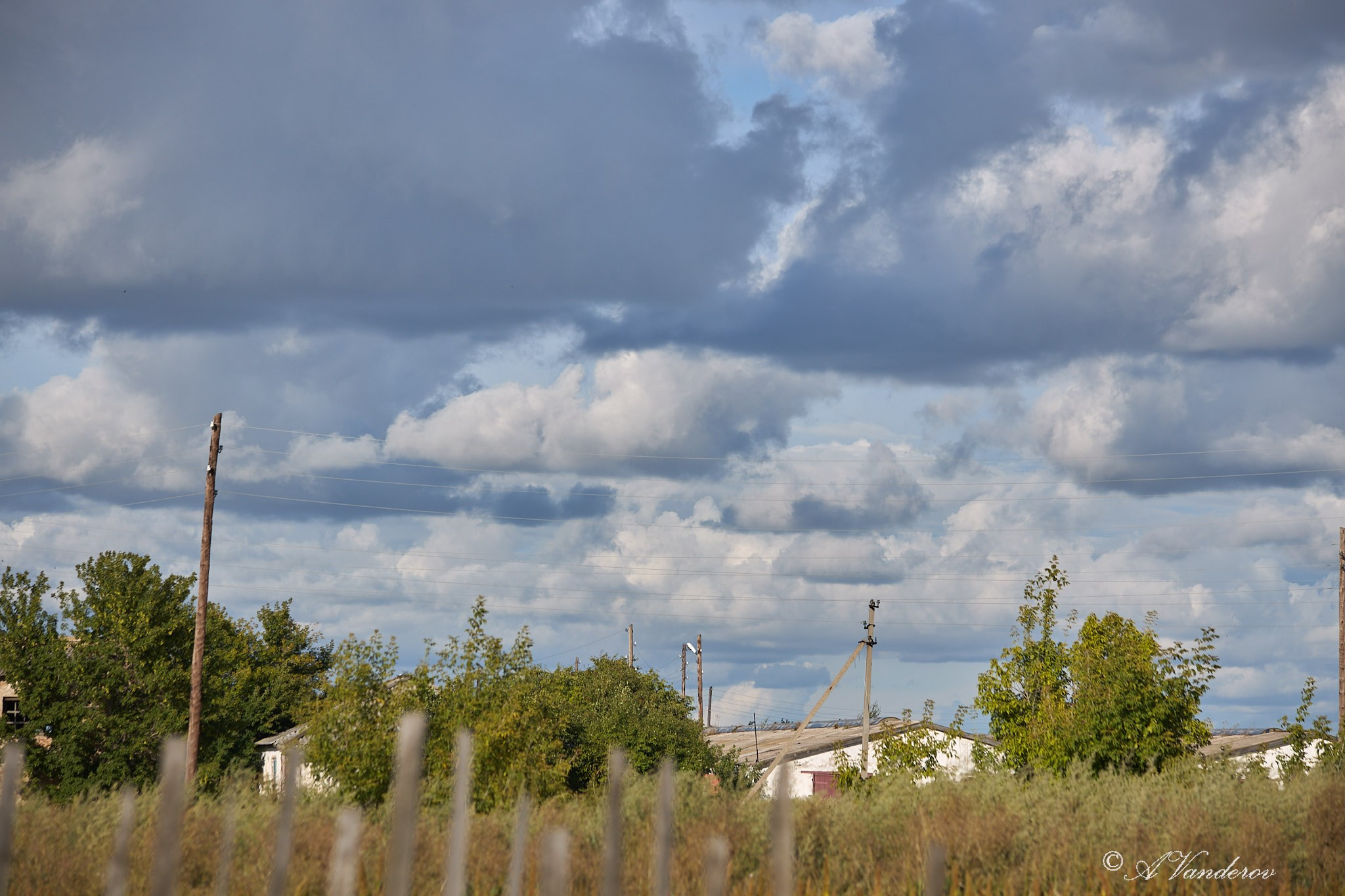 Село Савкино Баганского района Новосибирской области. Фотограф Омск | Александр Вандеров