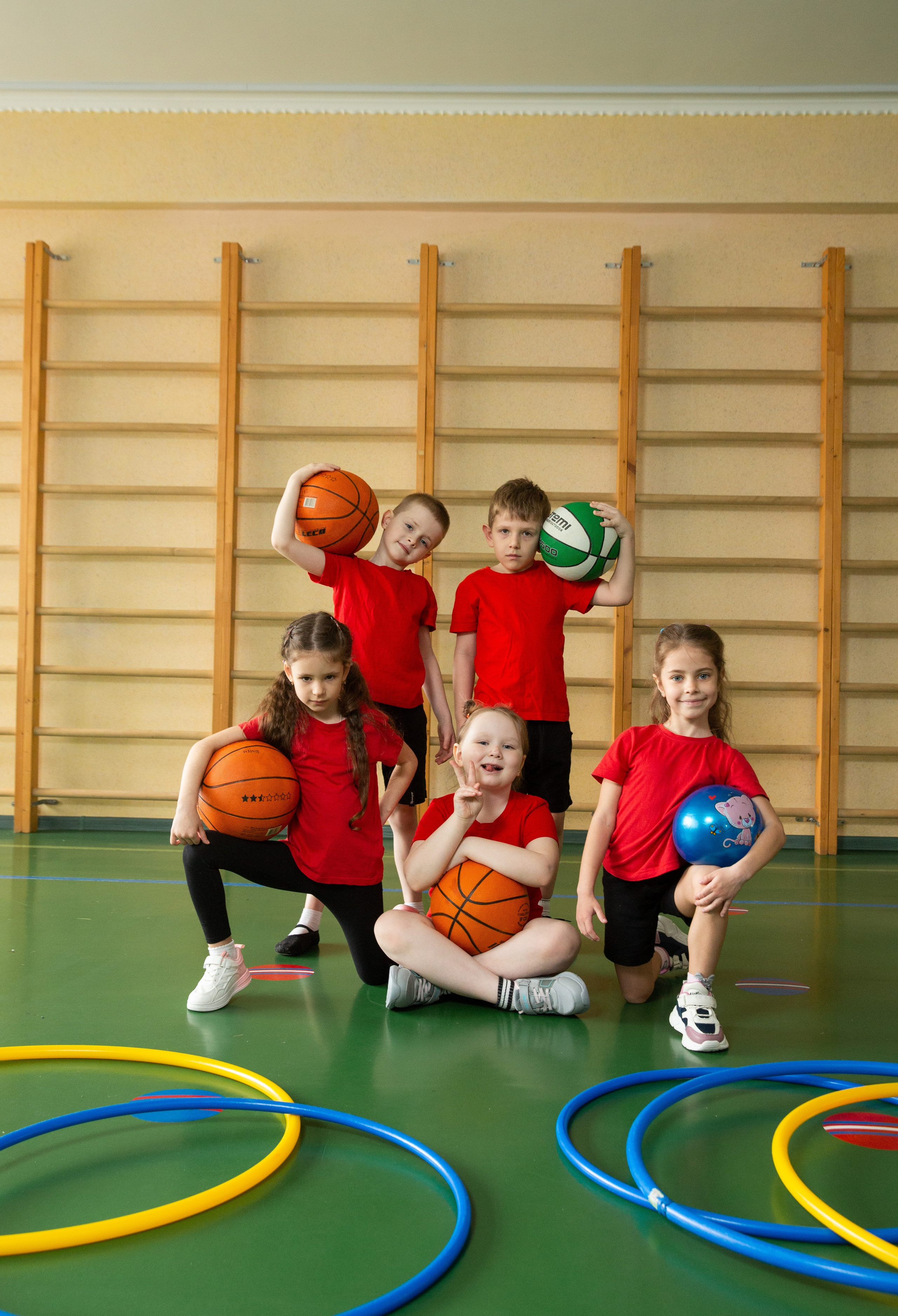 Физкультура в детском саду. Семейный, детский, школьный фотограф в Благовещенске Яна Белоусова