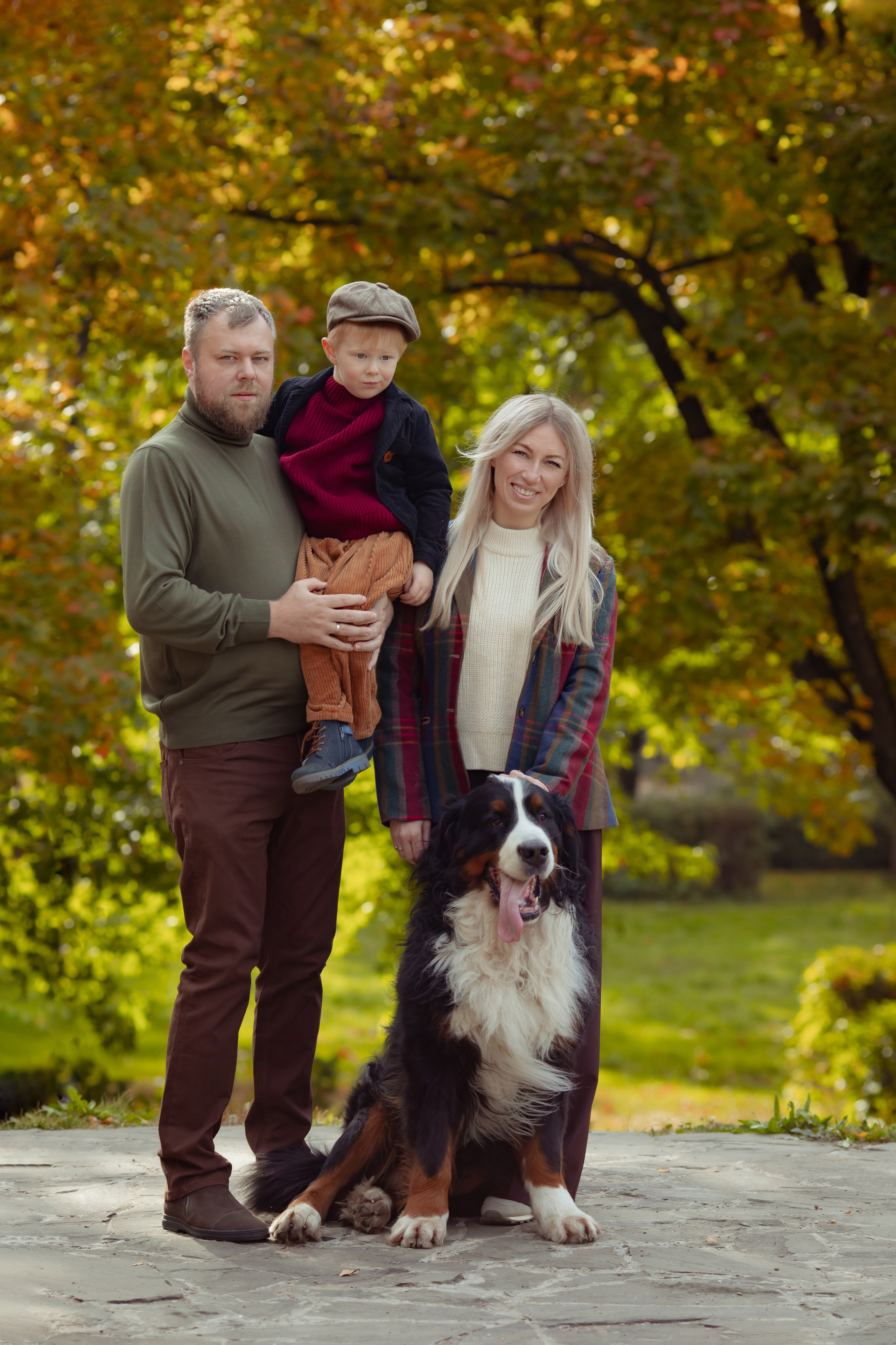 Ася, Дима, Кирилл с Бергамотом. Семейный и детский фотограф в Москве Дорогова Екатерина