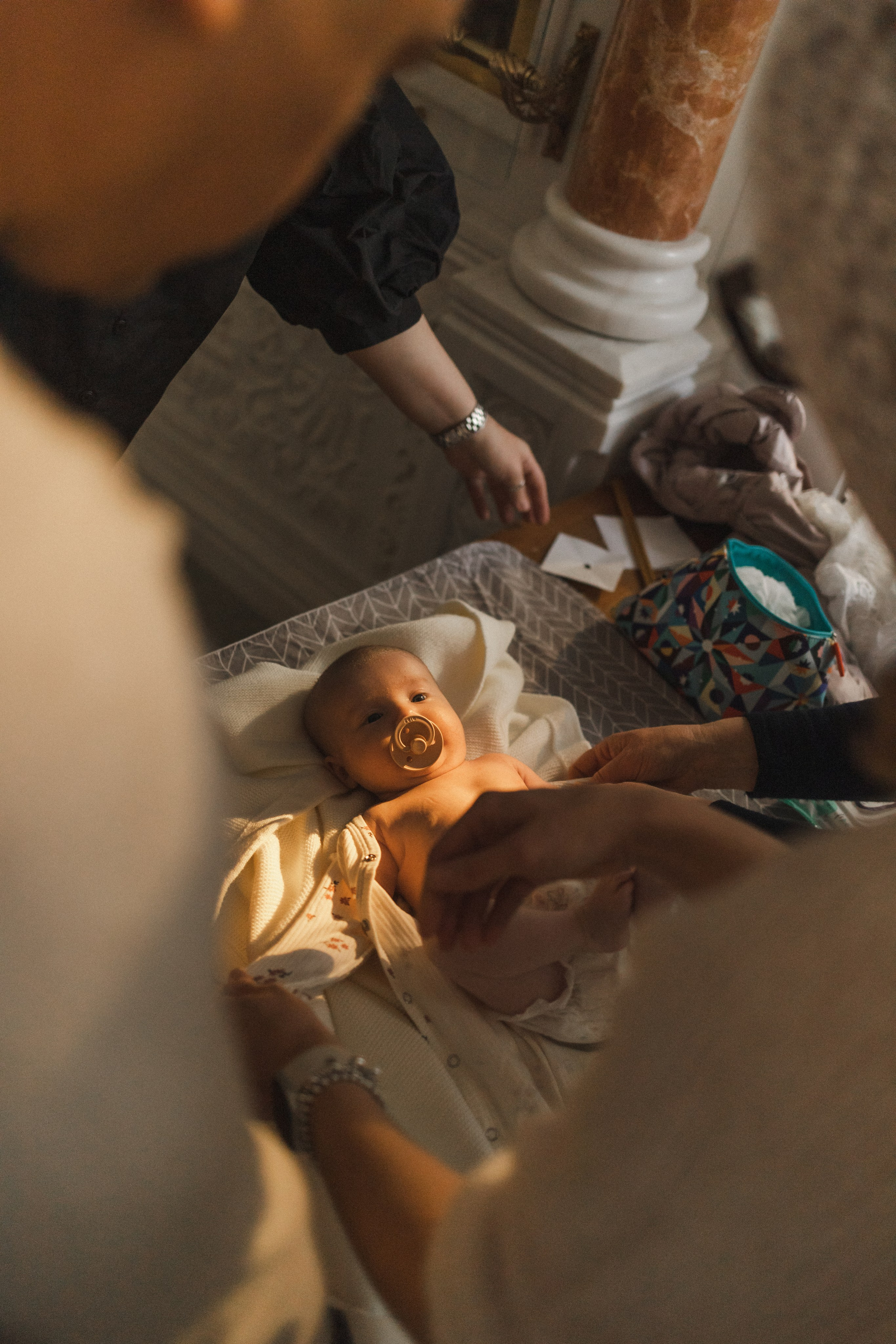 Крещение Стефании. Семейный фотограф в Москве