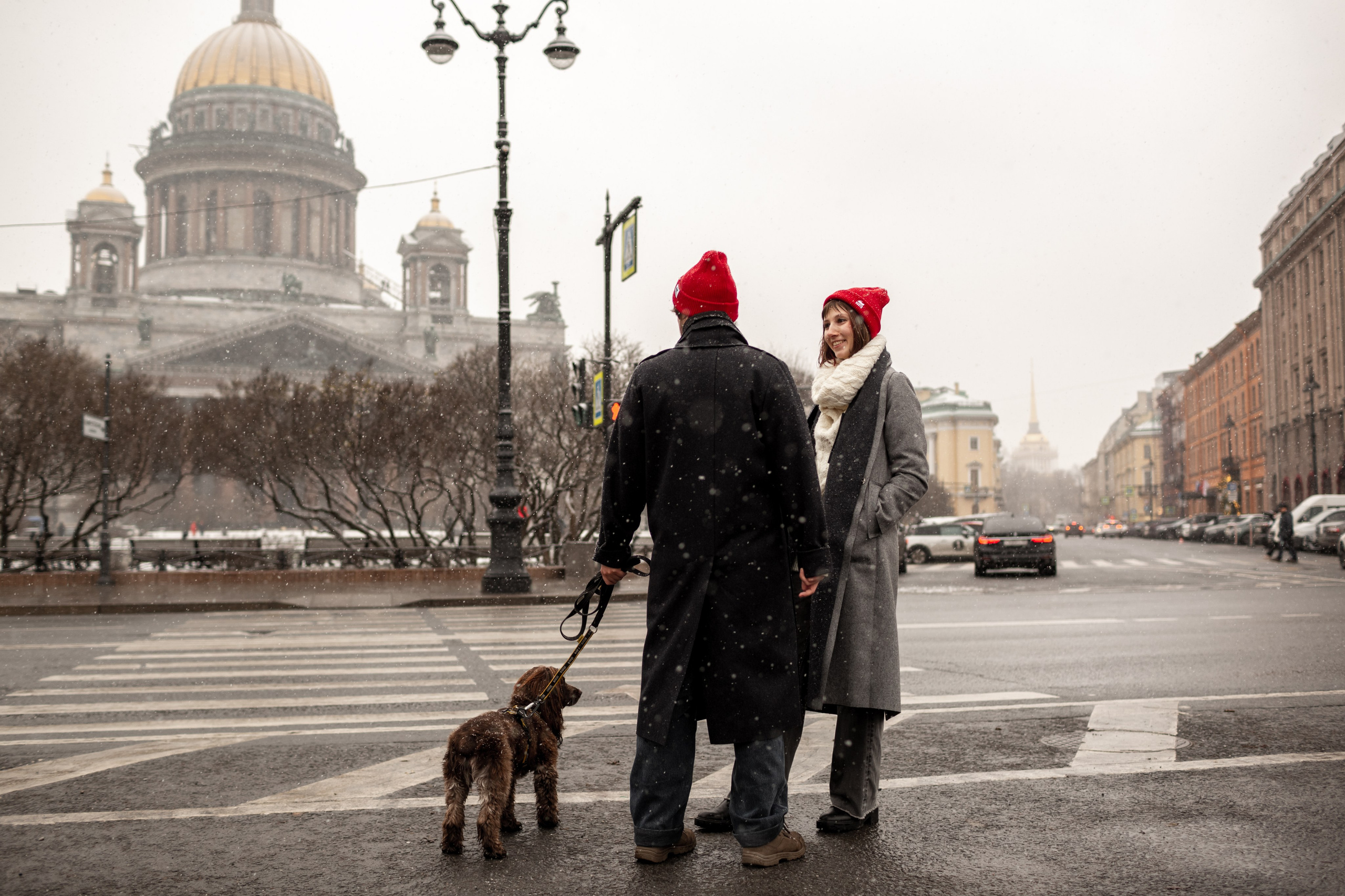 Фотопрогулка с собакой. Свадебный фотограф Кирилл Белый