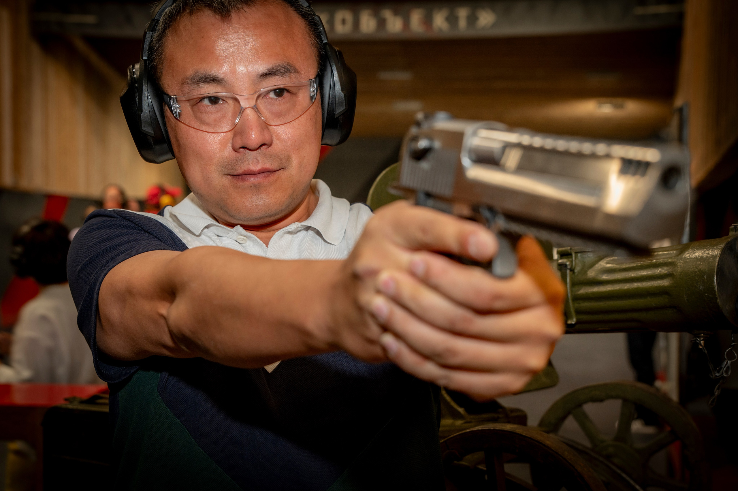 Фоторепортаж из стрелкового клуба «Объект». Фотограф Роман Адлер