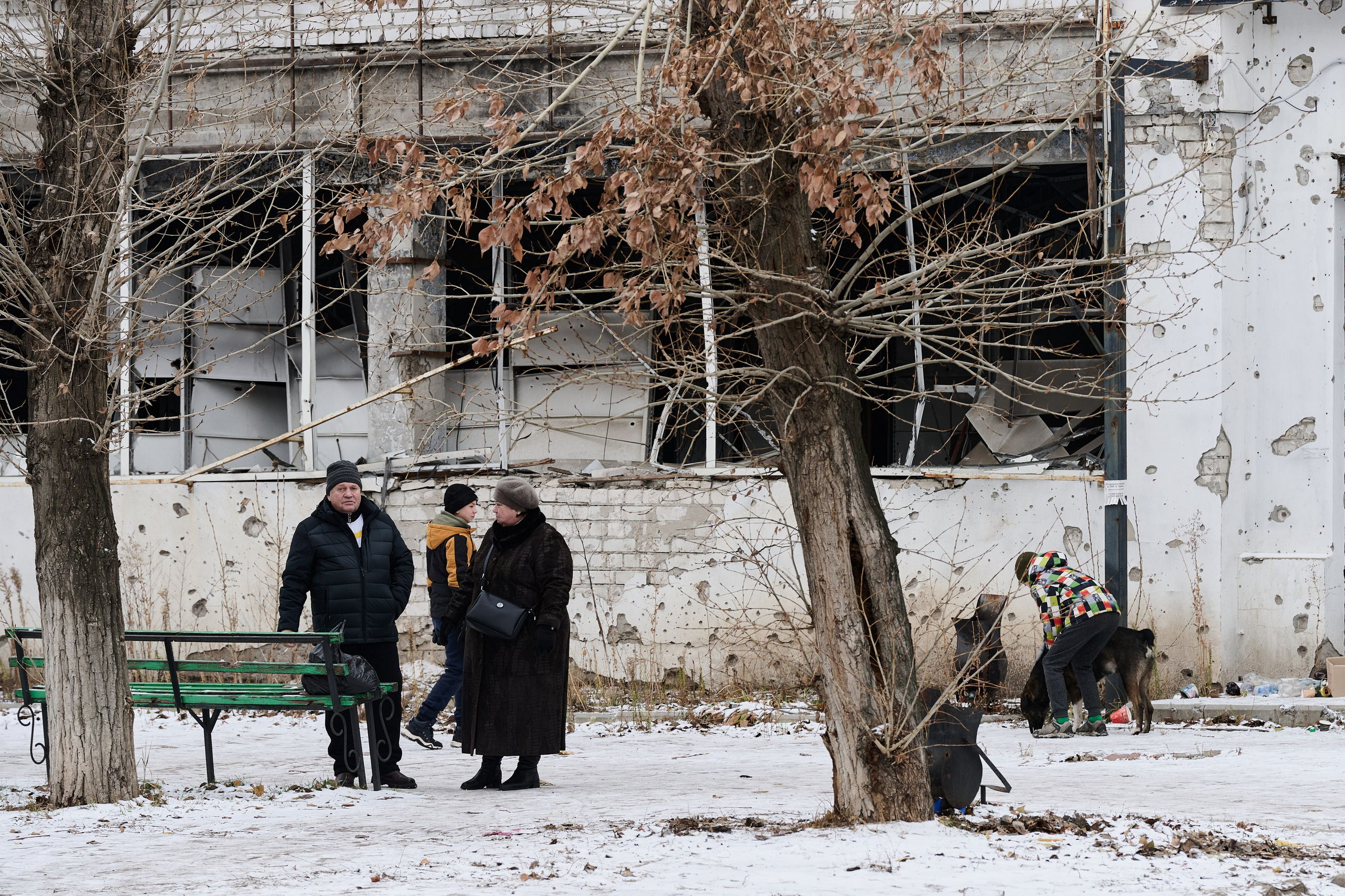 Рубежное. Декабрь 2024. Фотограф Роман Адлер