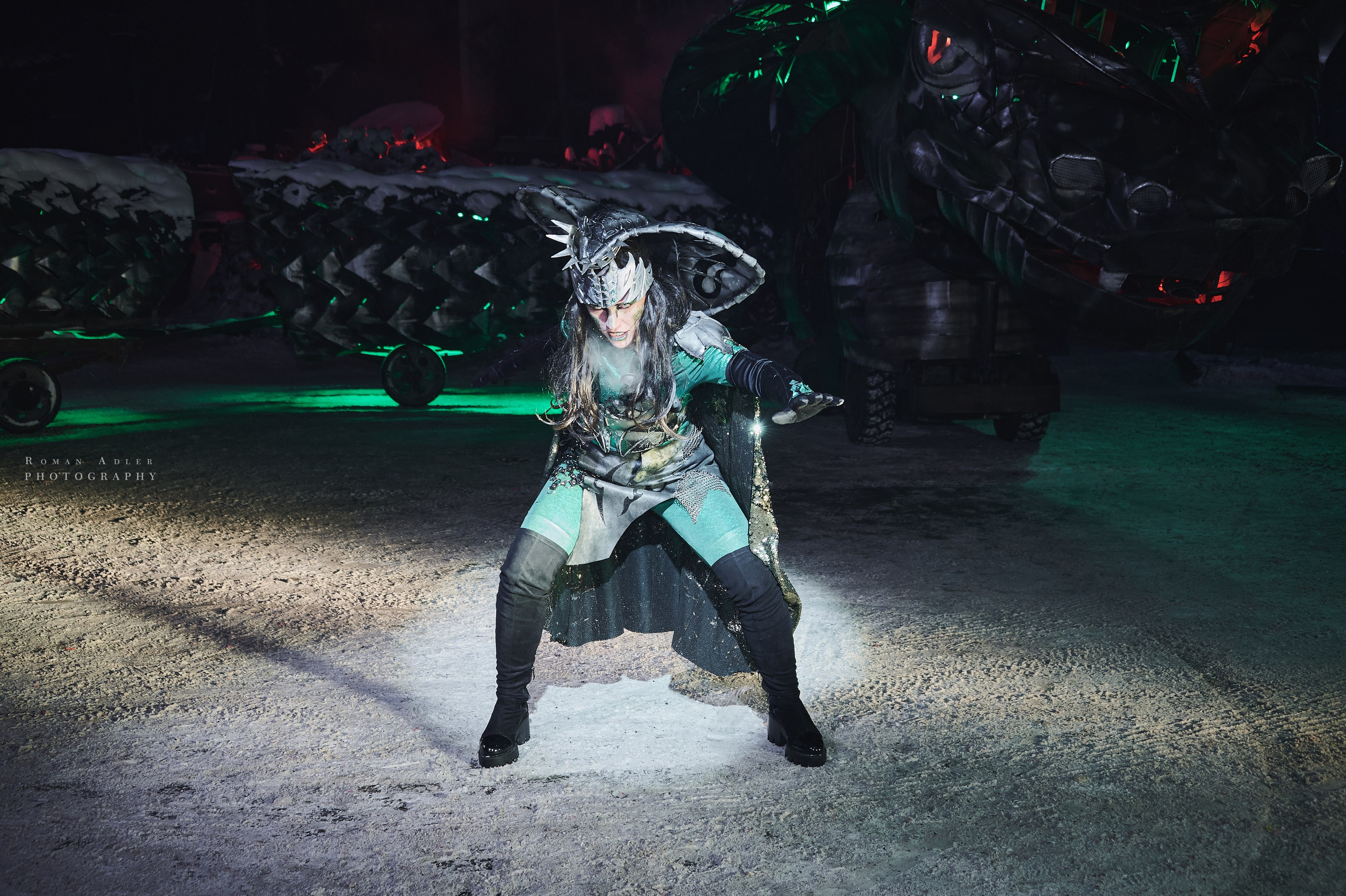 Новогодняя сказка от Ночных волков. Фотограф Роман Адлер