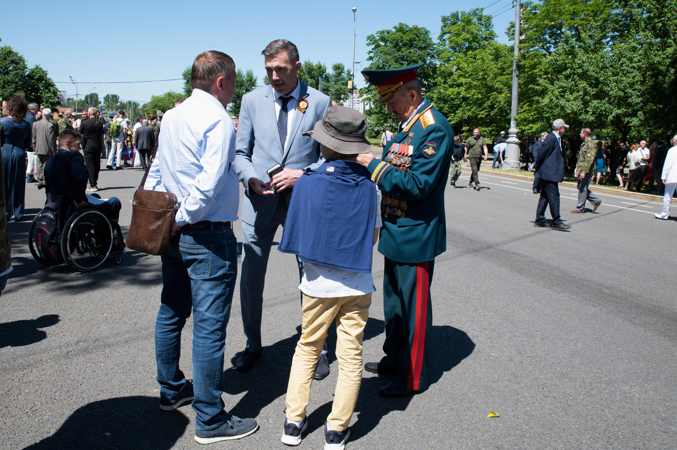 День ветеранов боевых действий 2022. Фотограф Роман Адлер