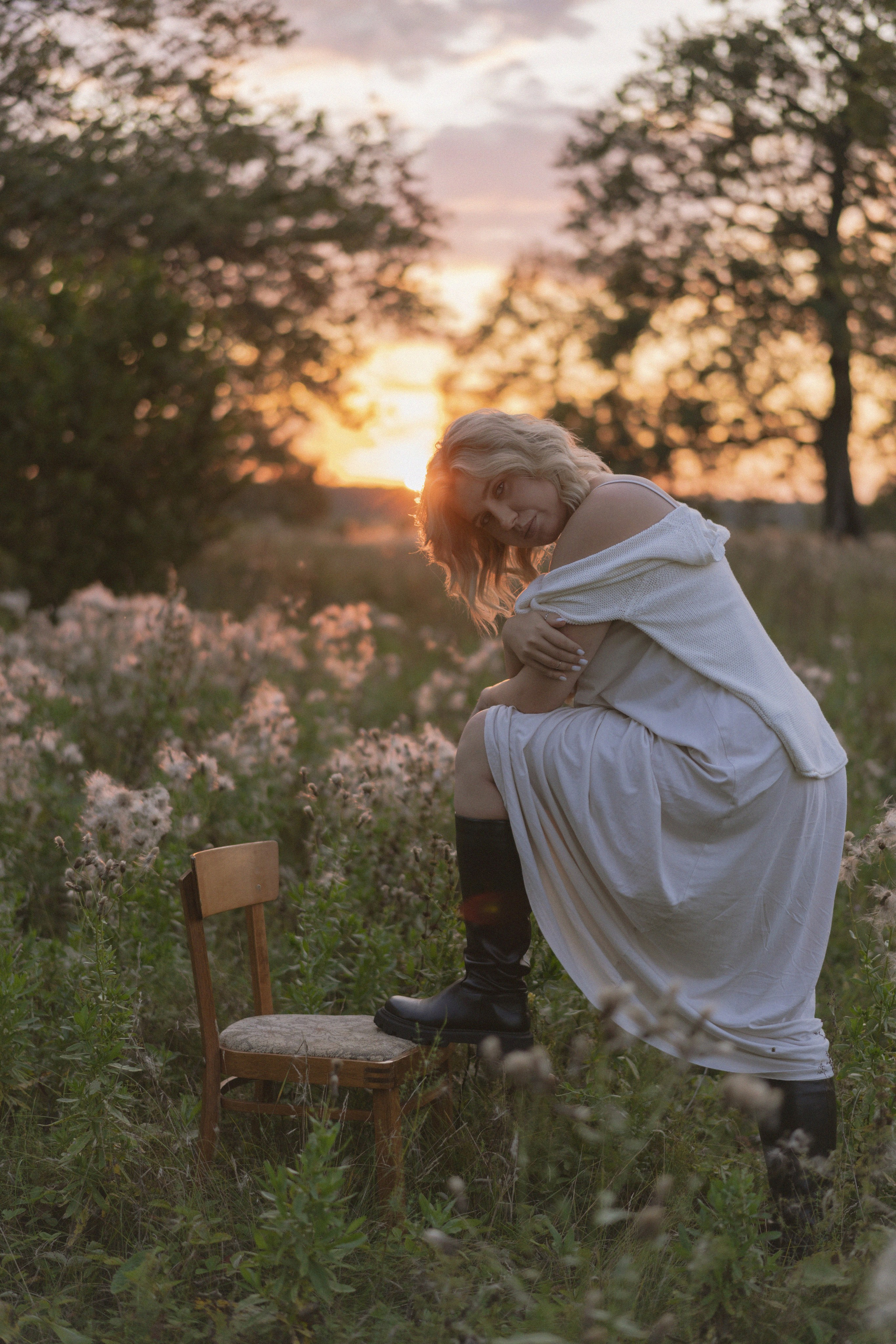 Съемка на закате со Светой. Фотограф Надежда Погребняк | Рязань | Москва