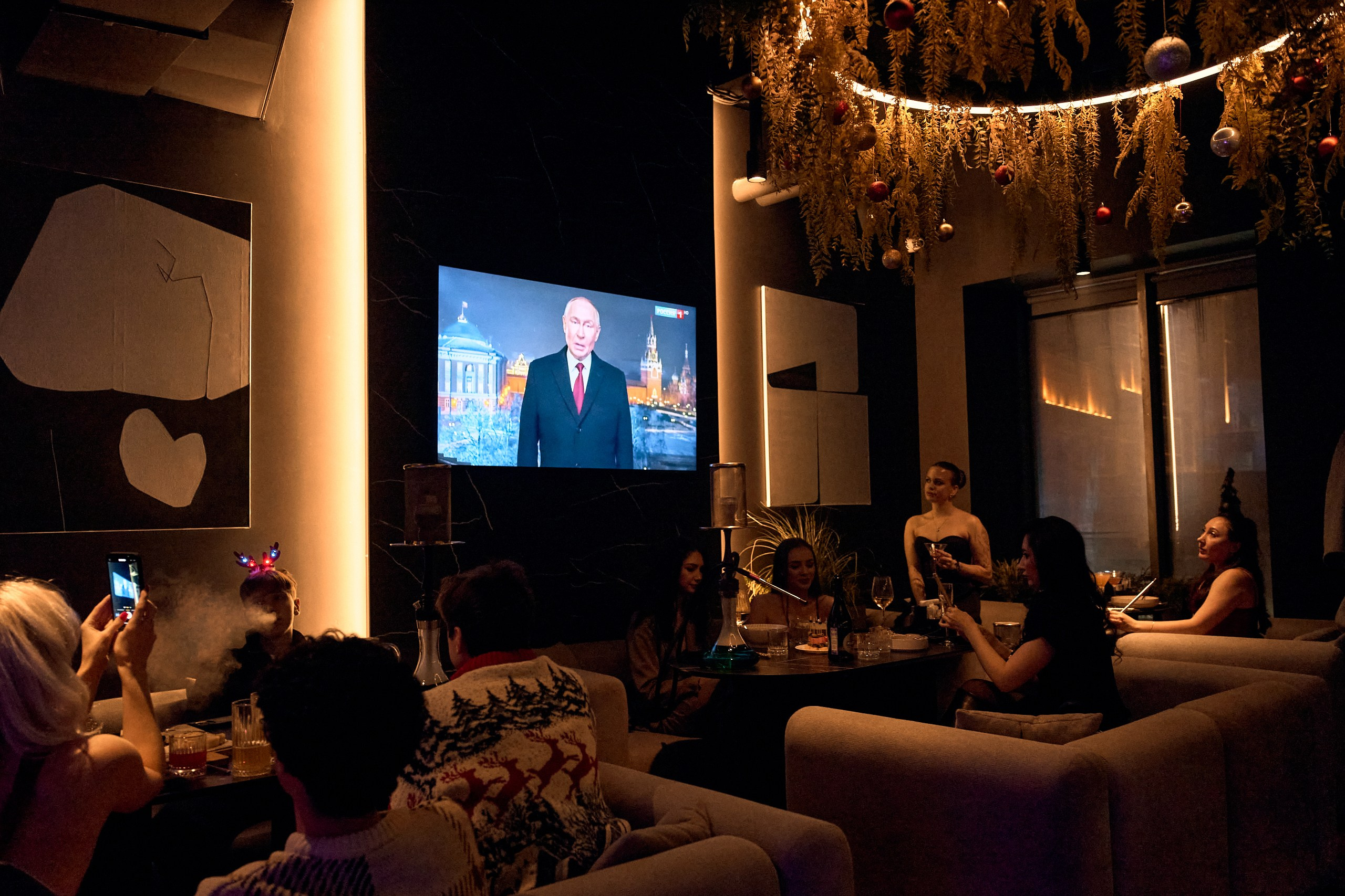 Новогодняя ночь в Мята Platinum. Контент-фотограф в Москве Тима Забабурин