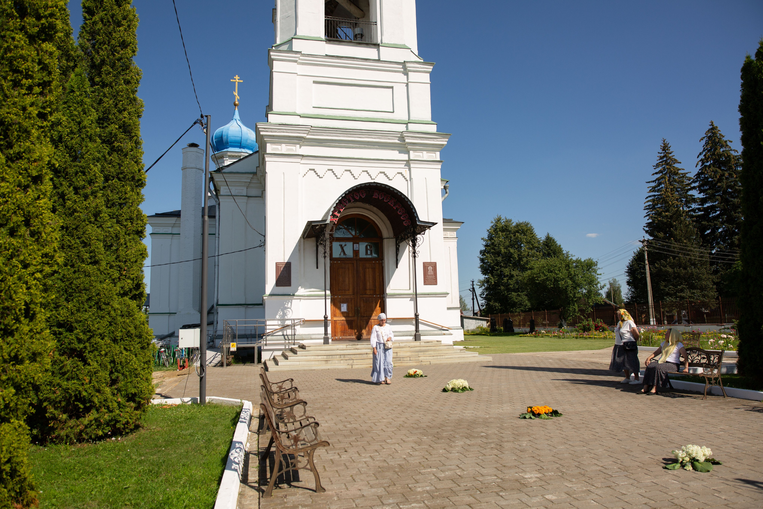 Молебен Николай Зарайсий с Ашитково Воскресенский храм. Семейный и детский фотограф Анна Петракова