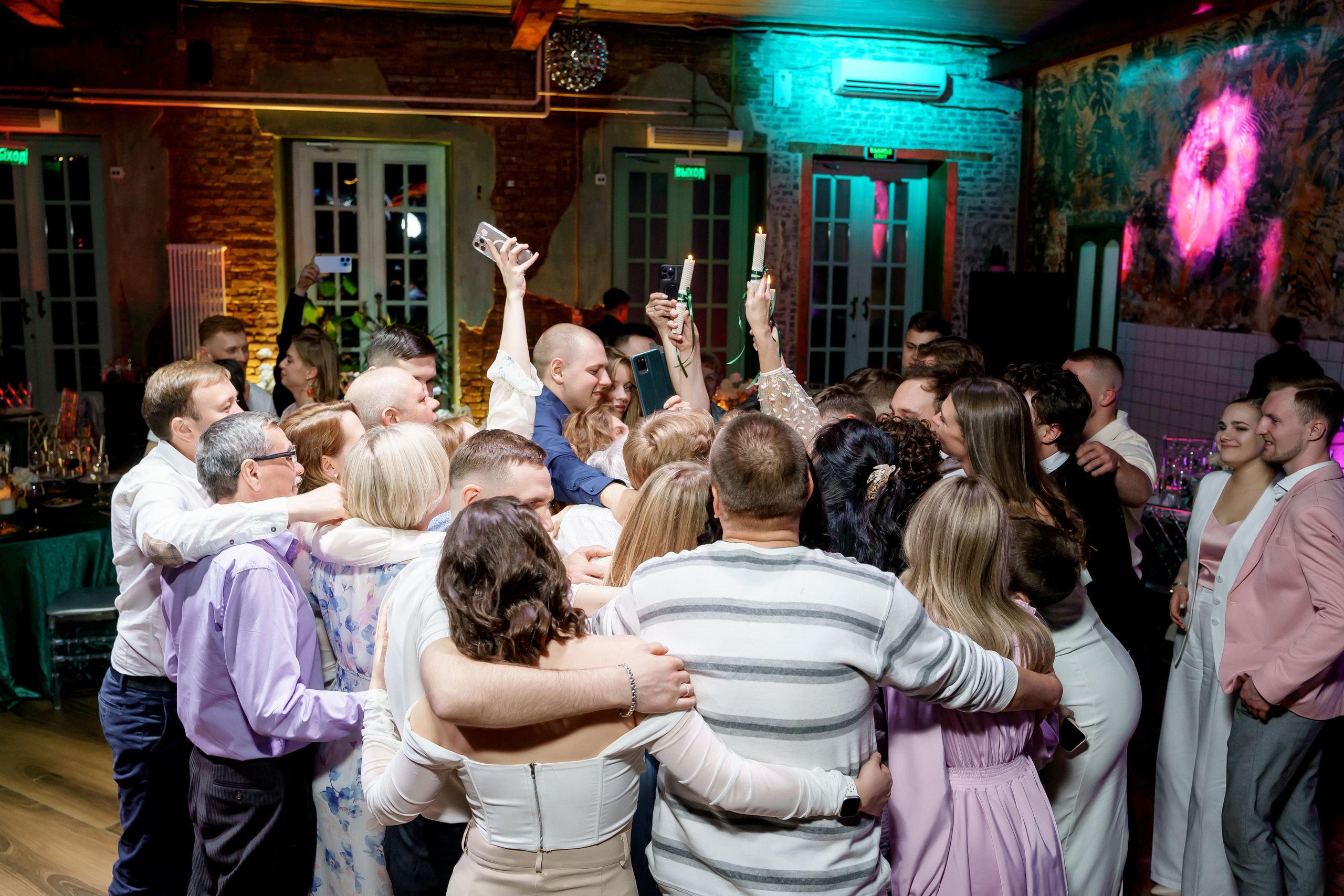 Александра и Иван. Свадебный банкет Loft Hall. Фотограф и видеограф в Москве и Московской области Мария Вишня