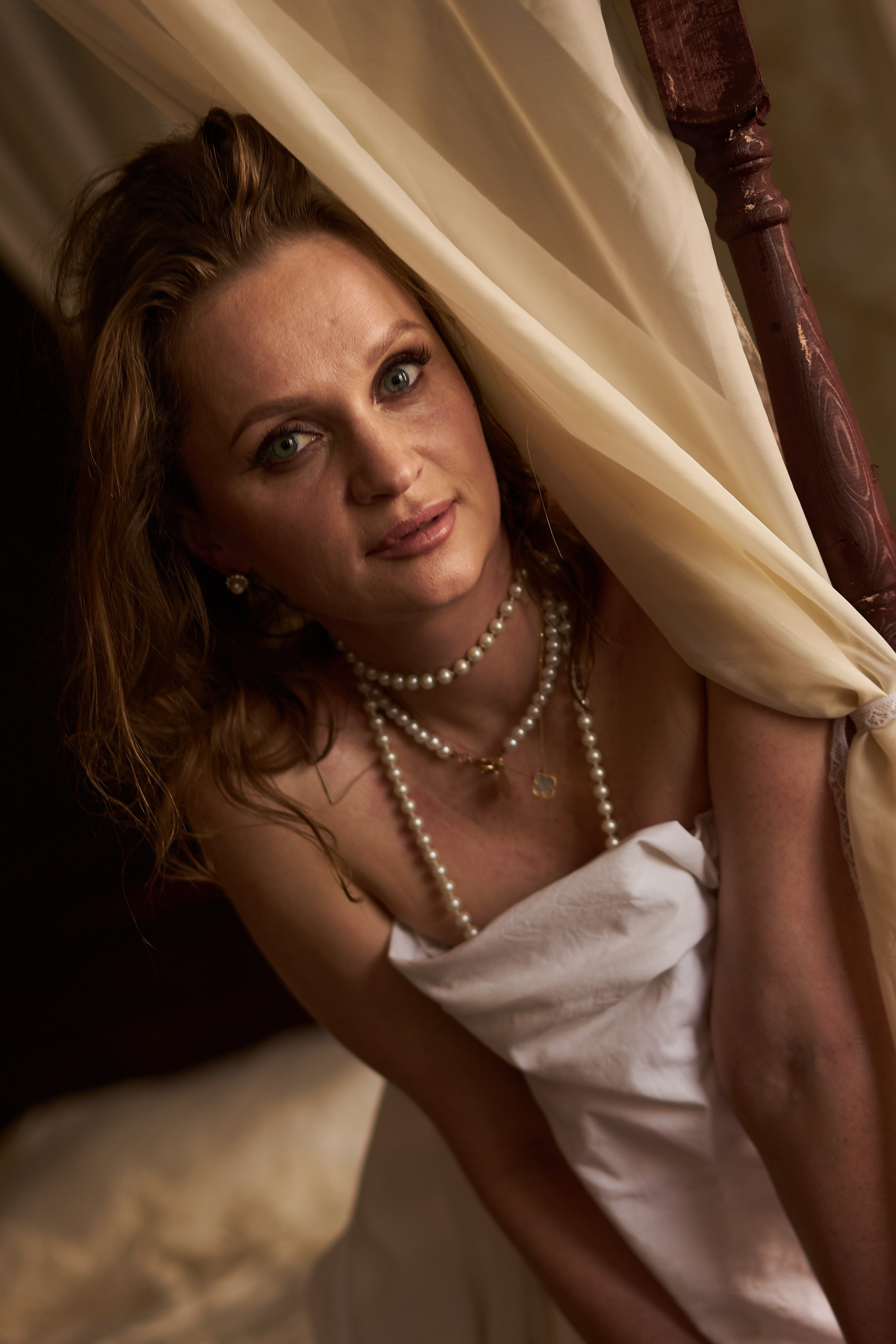 Будуарная фотосессия в студии. Фотограф Екатеринбург Кокшарова Александра