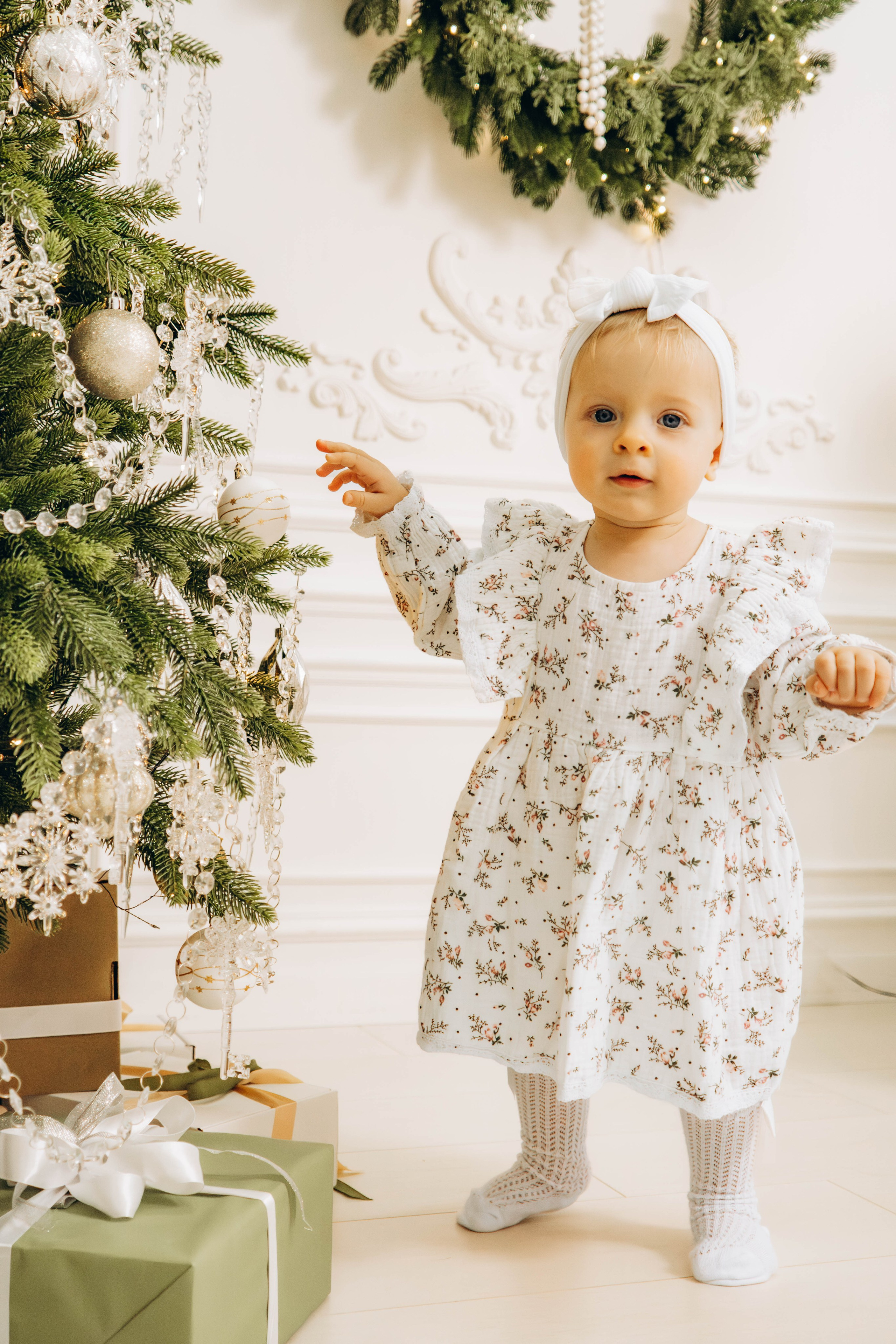 Съемка на годик малышки. Студия «LuLu». Фотограф Москва Валерия Веденина