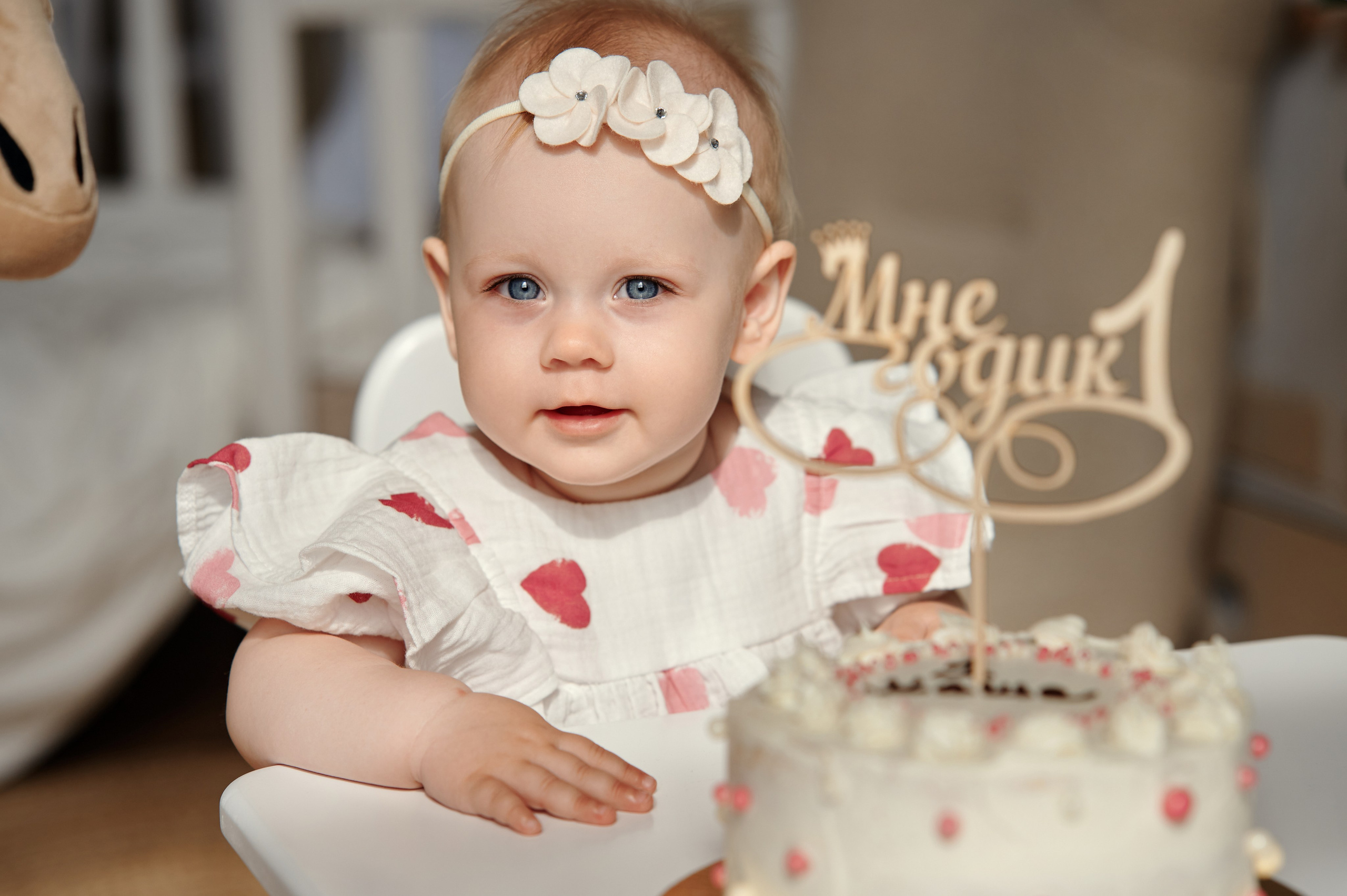 Машеньке 1 год. Фотограф в Воронеже Тазаева Светлана