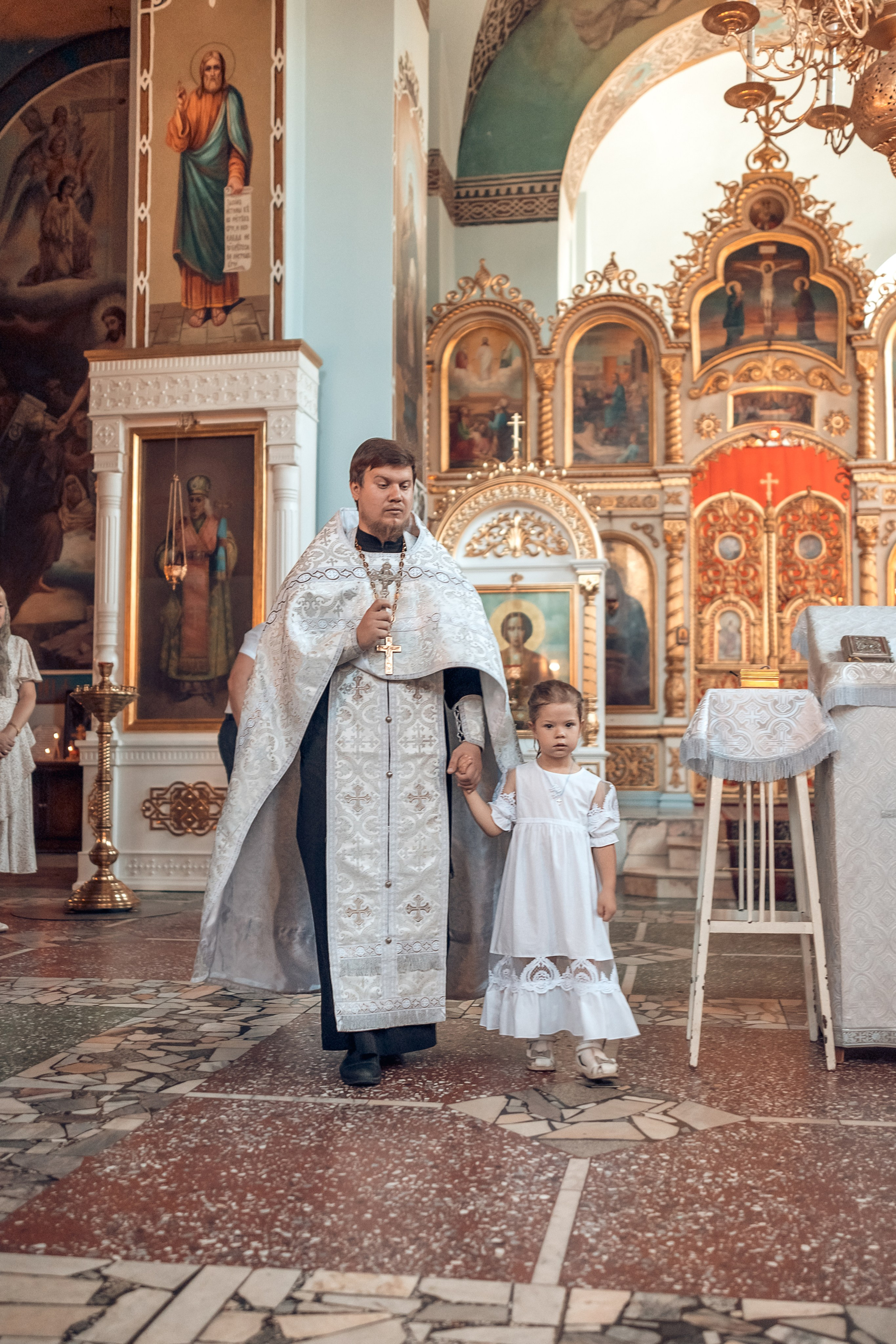 Таинство Крещения Ярославы. Храм Сошествия Святого Духа. Главная