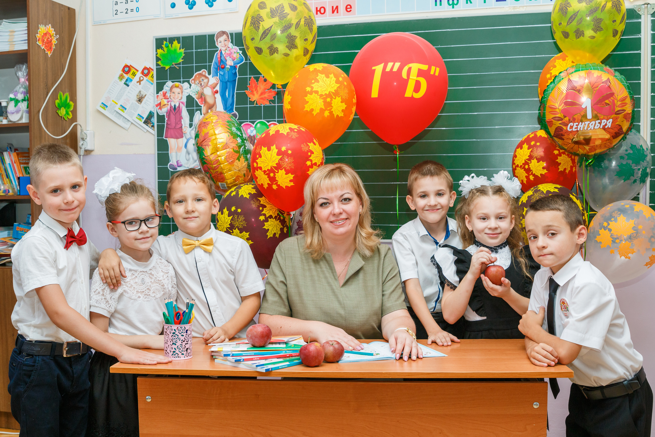 ПЕРВЫЙ ЗВОНОК. Марина Ушакова. Фотограф. Выпускные альбомы. г. Краснодар