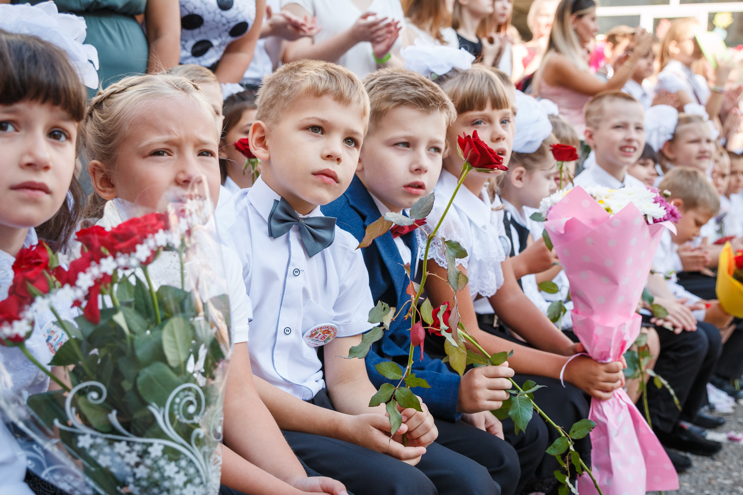 ПЕРВЫЙ ЗВОНОК. Марина Ушакова. Фотограф. Выпускные альбомы. г. Краснодар