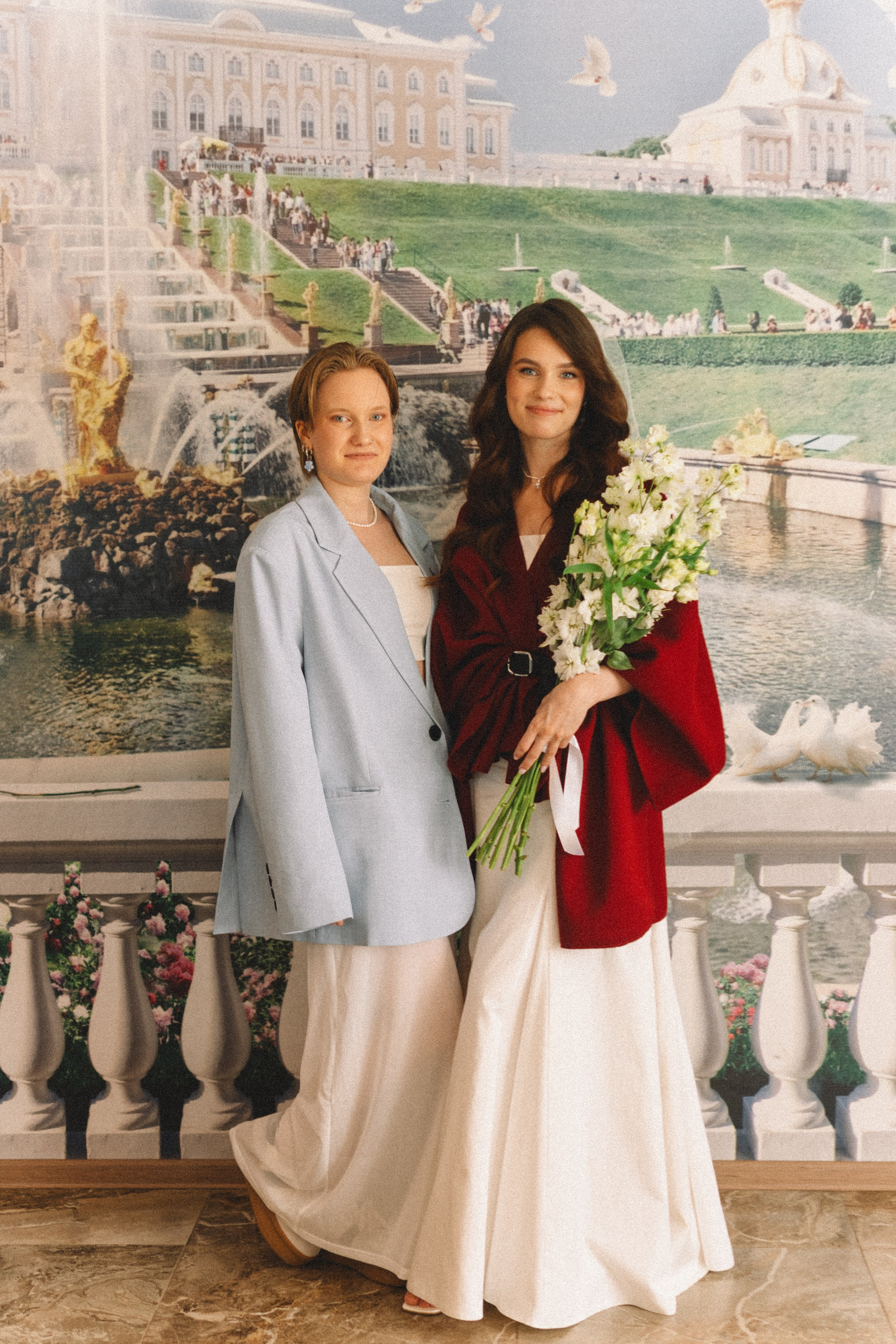 СВАДЕБНАЯ СЬЕМКА В ПЕТЕРГОФЕ И СЬЕМКА РЕПОРТАЖА В ЗАГСЕ ПЕТЕРГОФА. Профессиональный фотограф, Санкт-Петербург — Виктория Богомолова