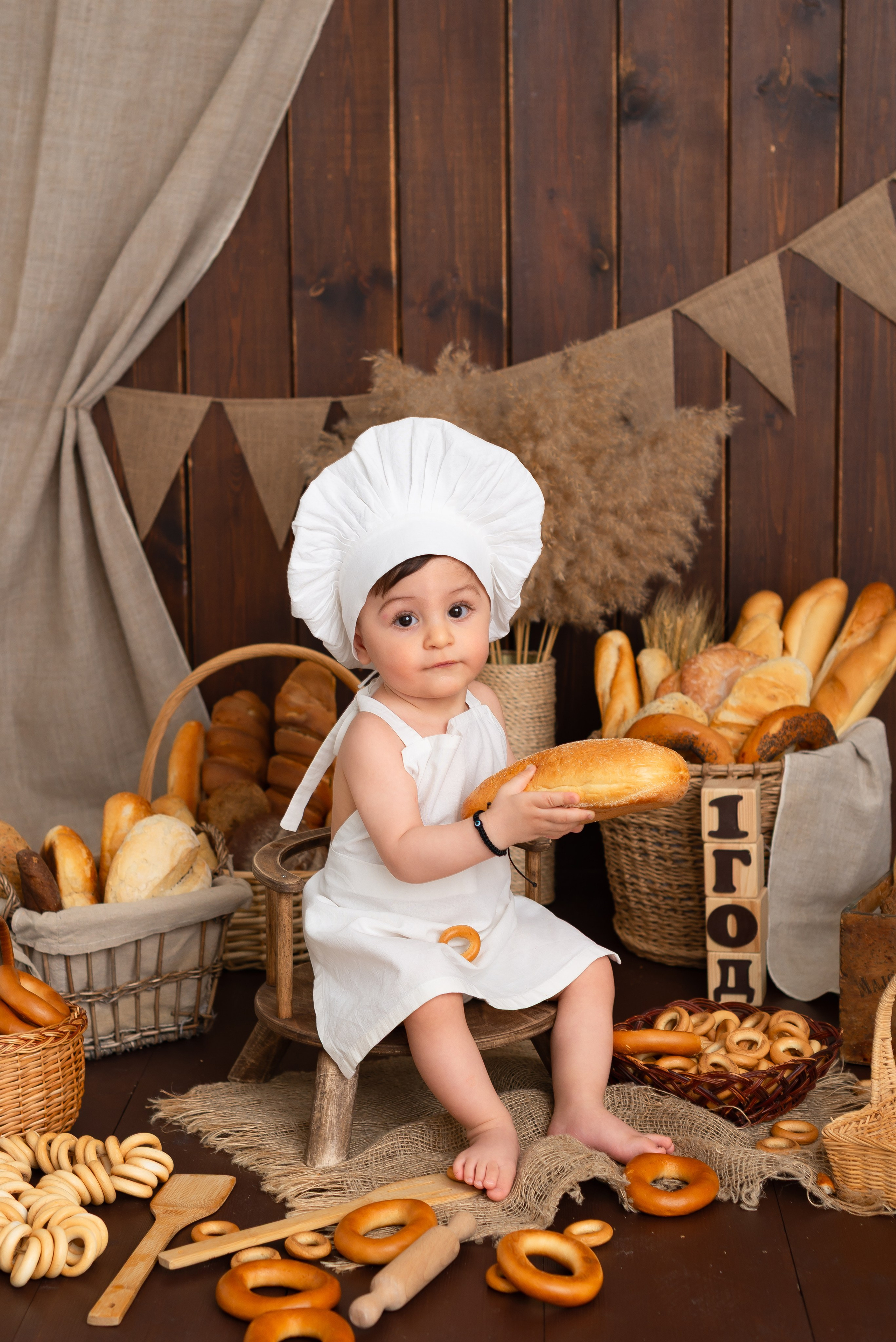 Годик пакет «Премиум». Детская фотостудия «Мандаринка» | Детский фотограф Краснодар