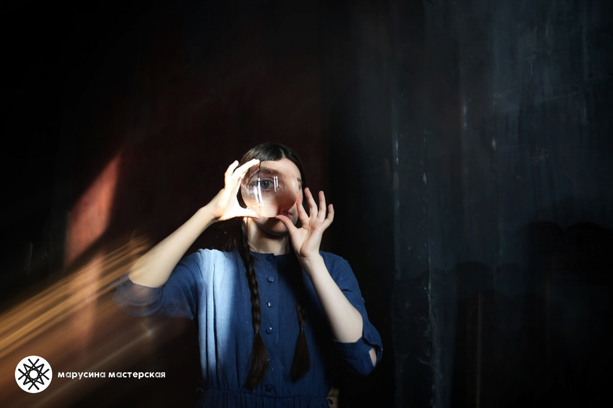 Творческая фотография, снятая в рамках зимней творческой практики, автор — Анна Петушкова