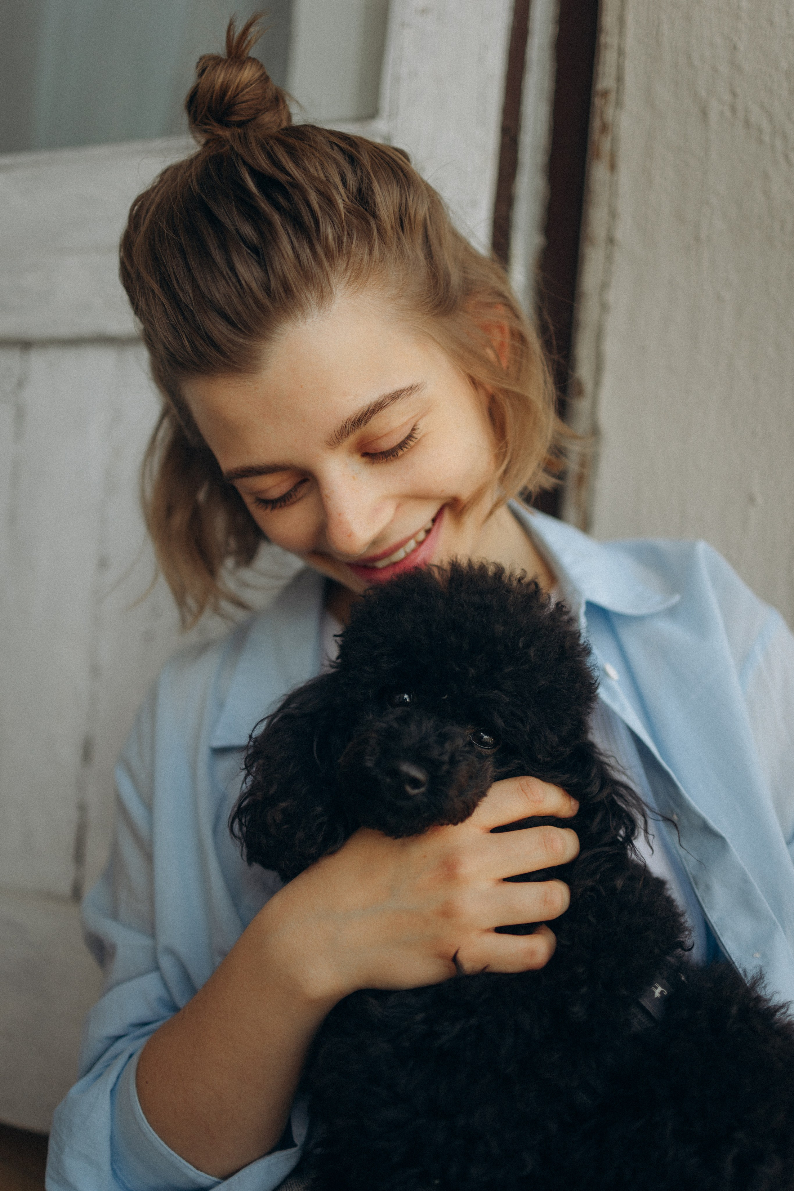 Полина и Мия. Фотораф — анималист Мария Шистка