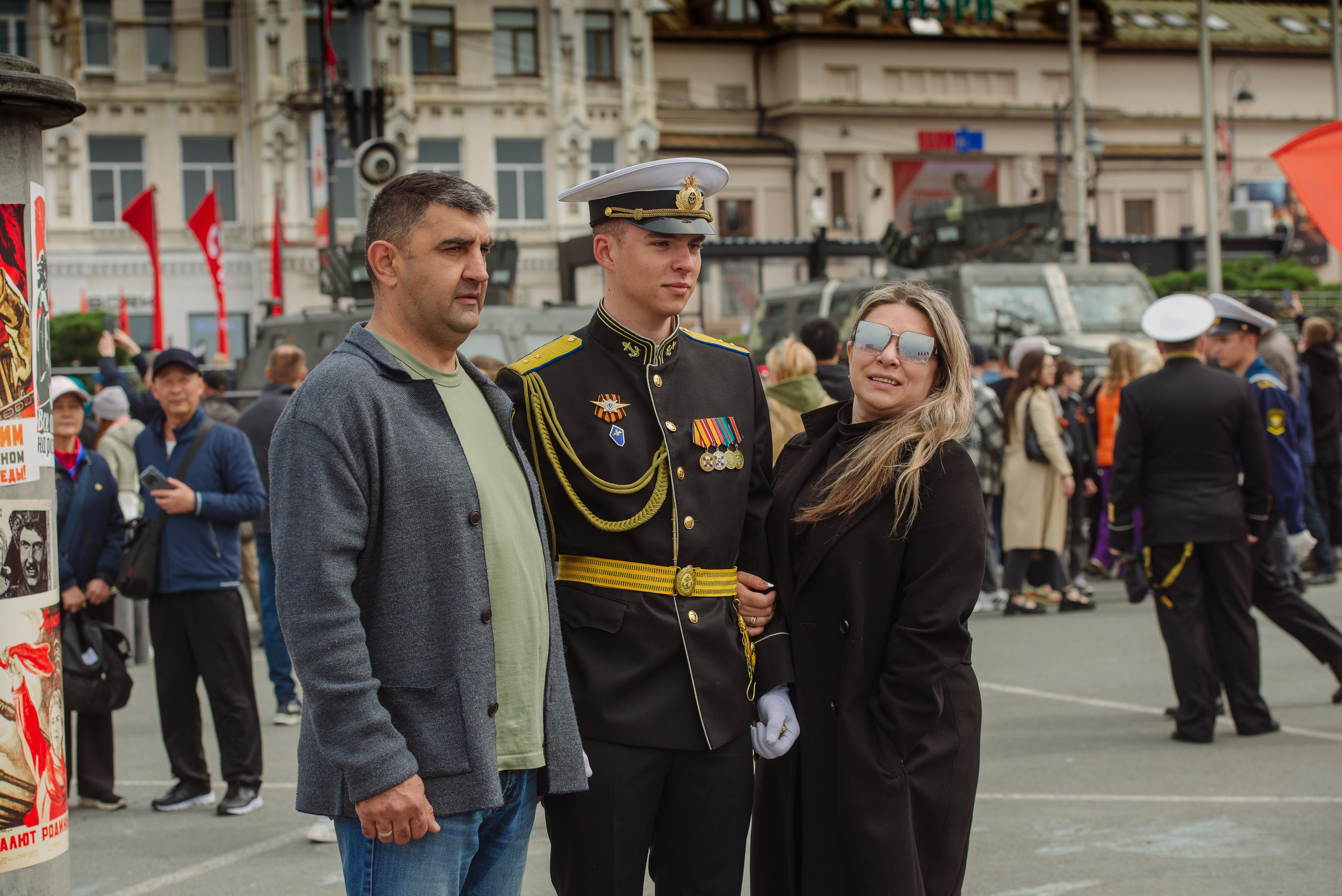 9 мая Центральная плащадь. Фотограф Мария Каюрова